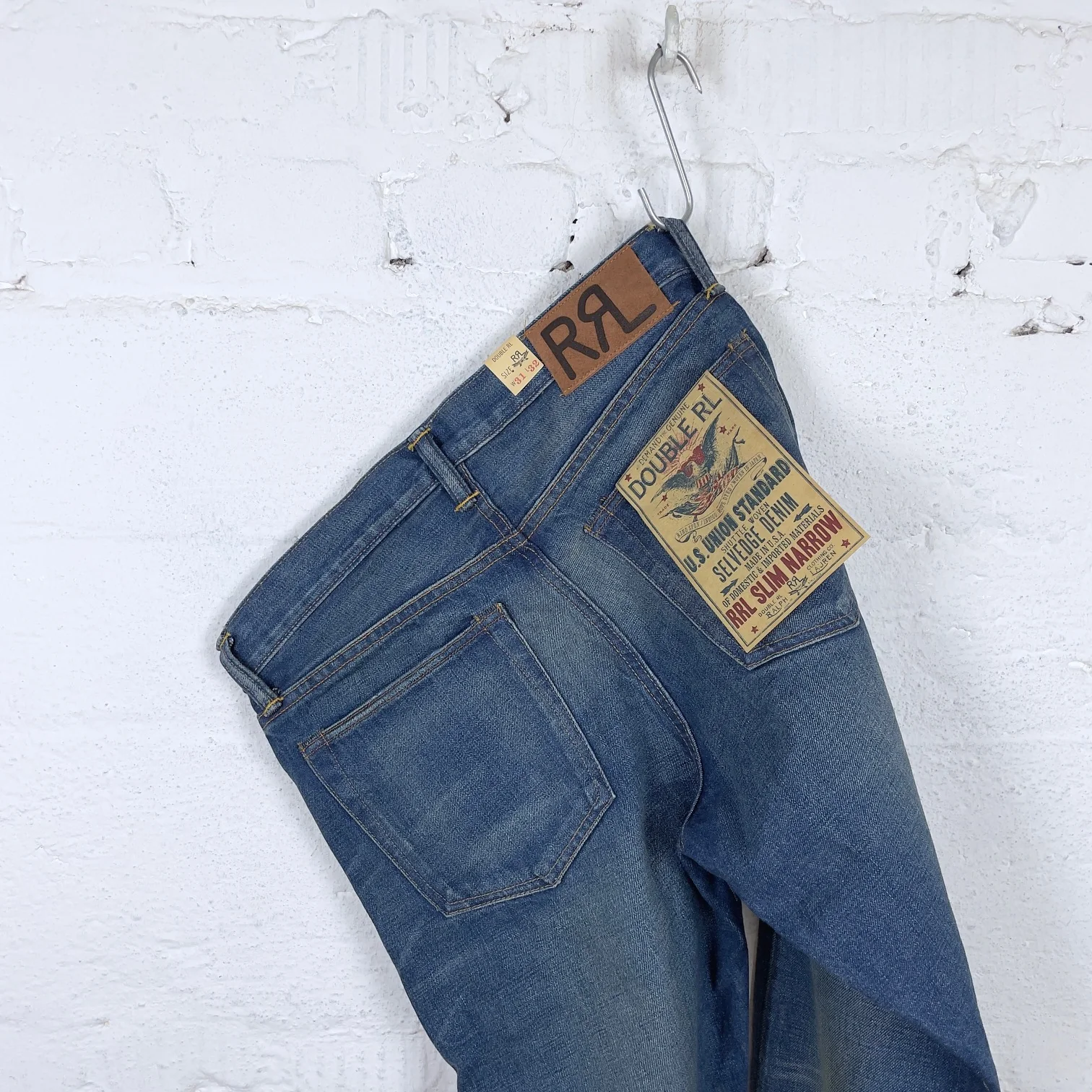 rrl | slim narrow grandfalls jean - Image 5