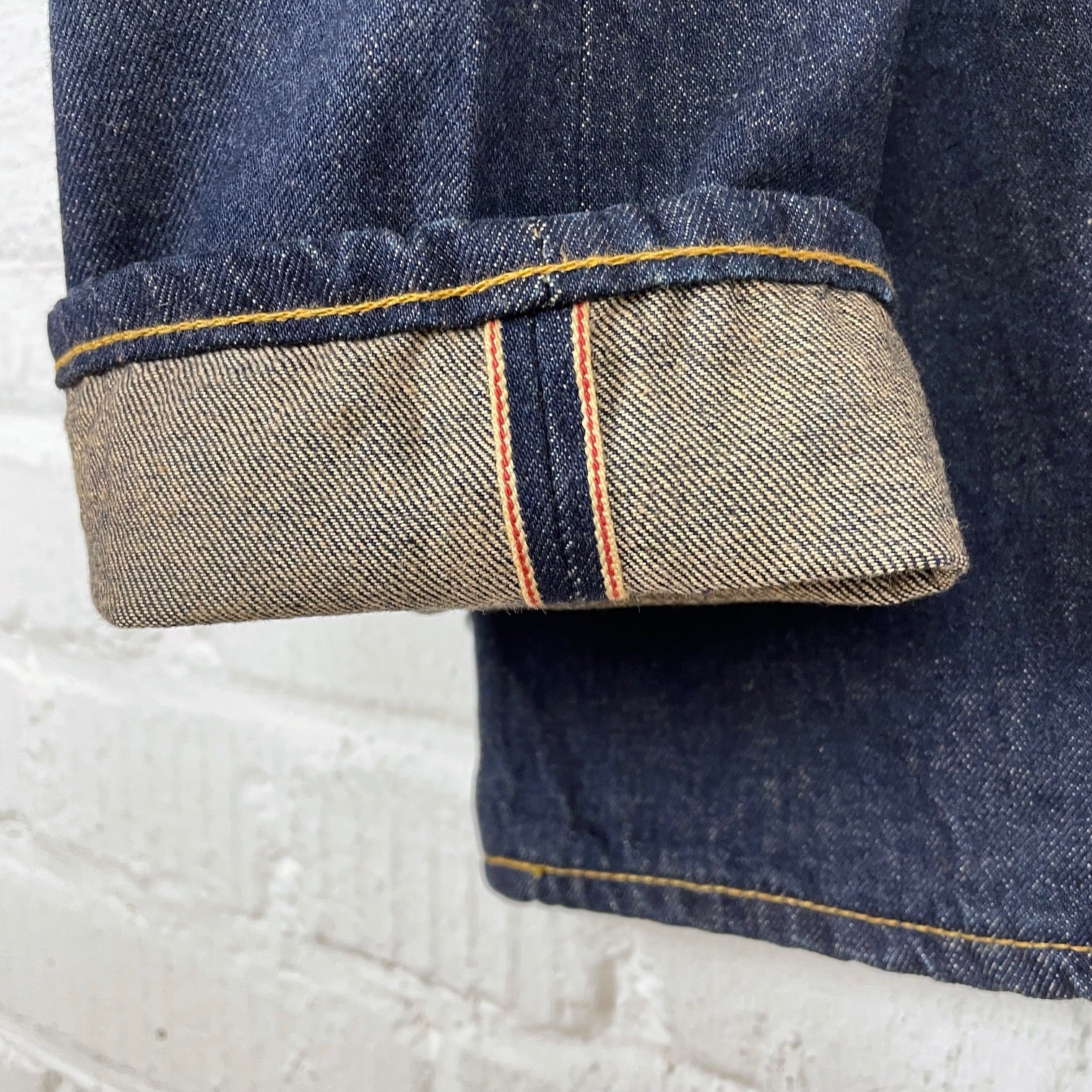rrl | straight fit jeans once washed - Image 7