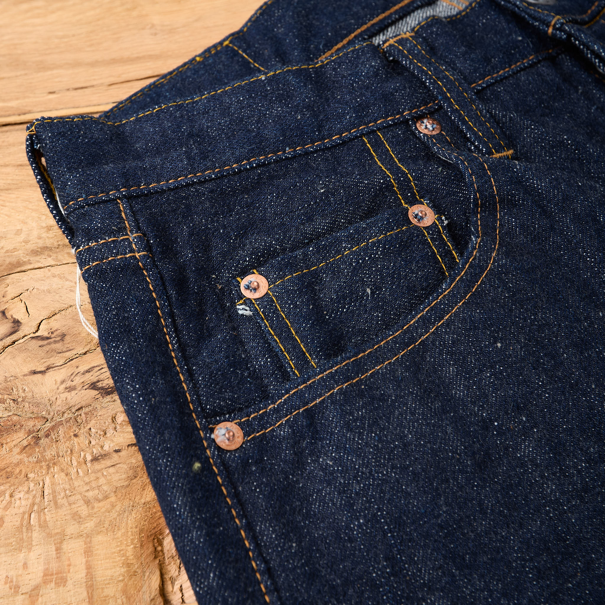samurai | s211ax “ai-benkei” model 18oz selvedge denim - Image 4