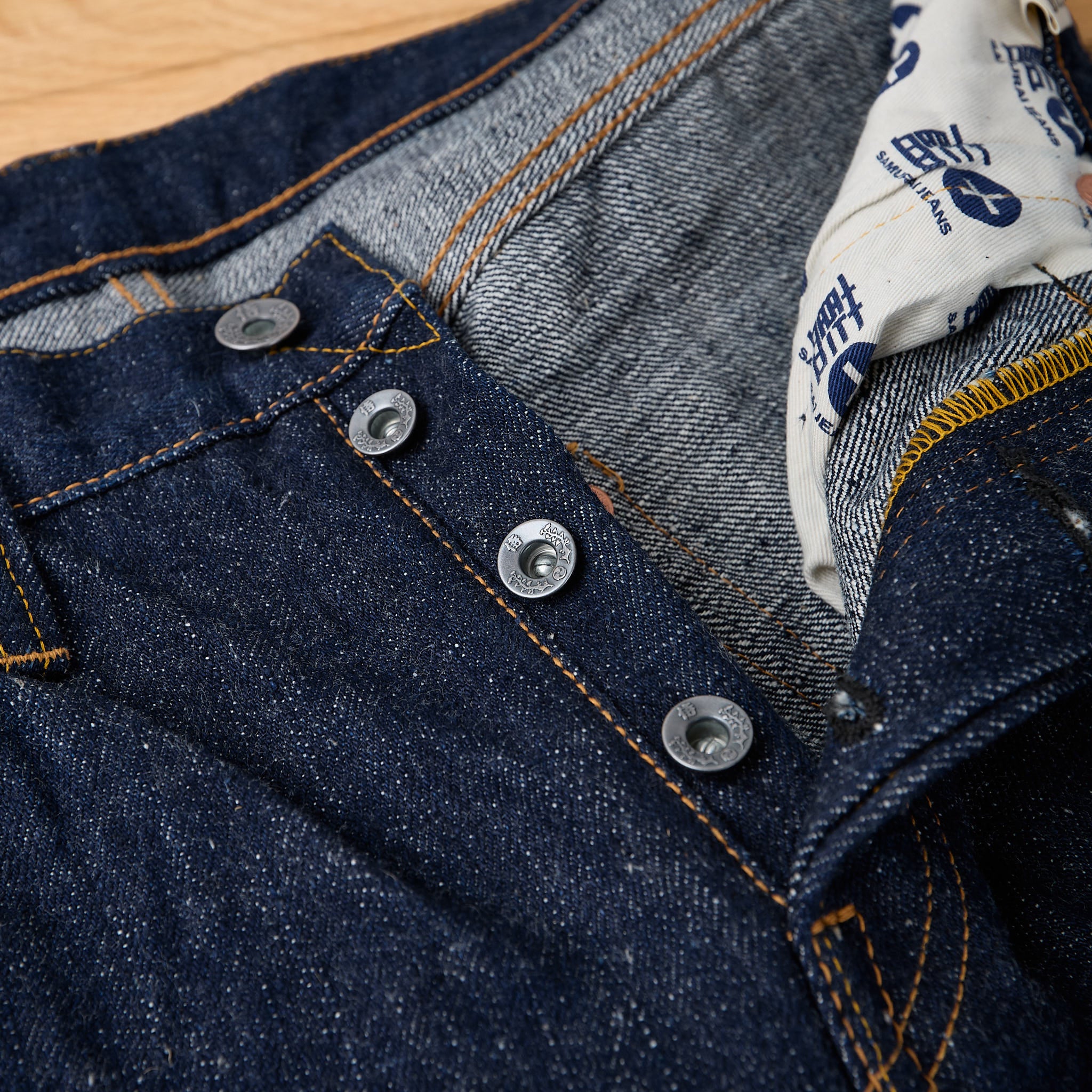 samurai | s211ax “ai-benkei” model 18oz selvedge denim - Image 5