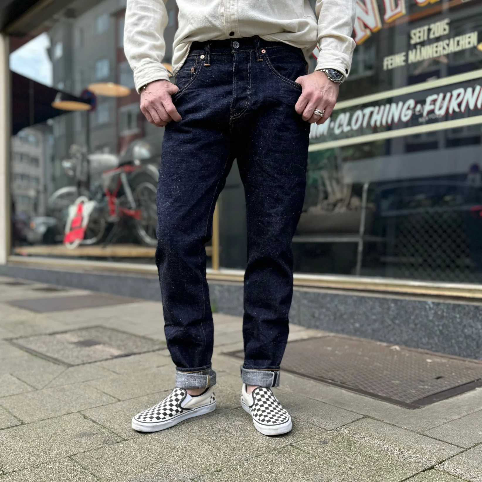 samurai | s211vx benkei 17oz slubby jeans - Image 4