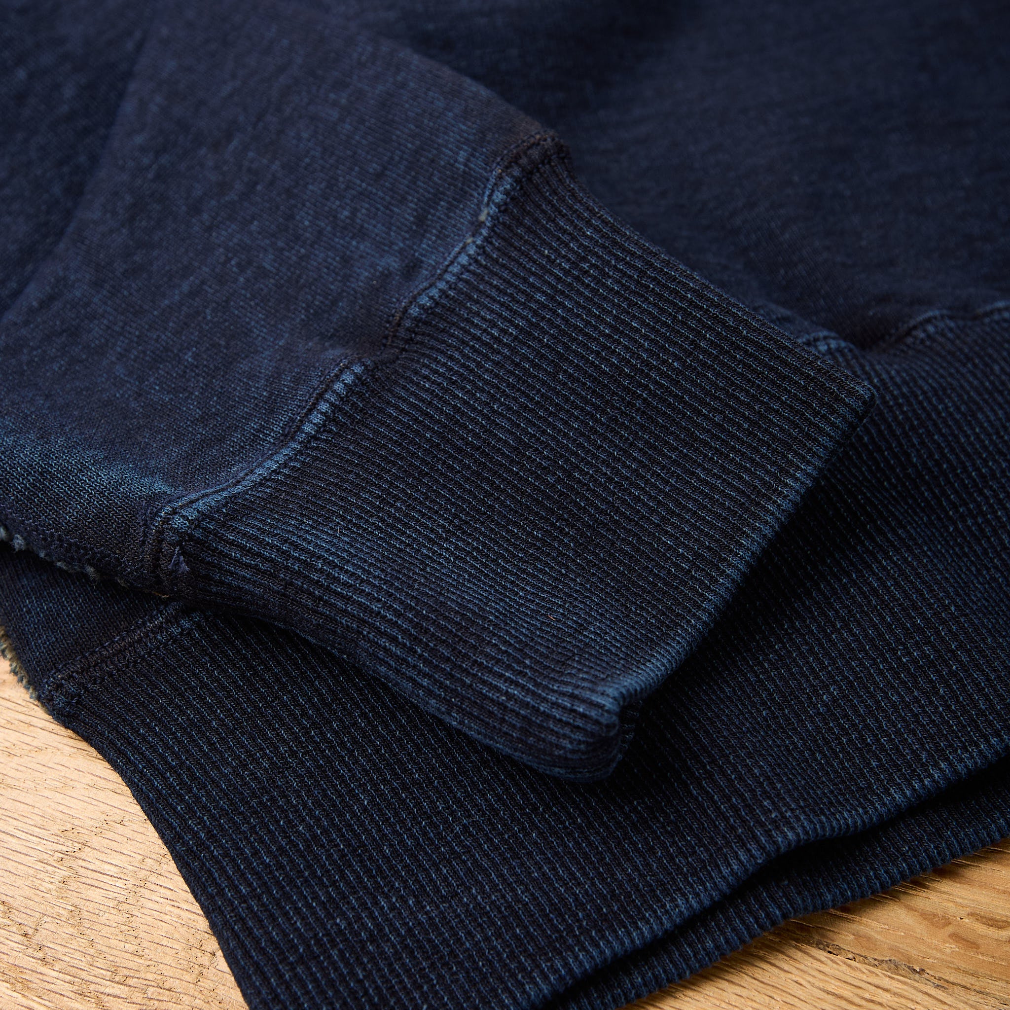 samurai | sis25-101 kakishibu indigo sweatshirt - Image 4
