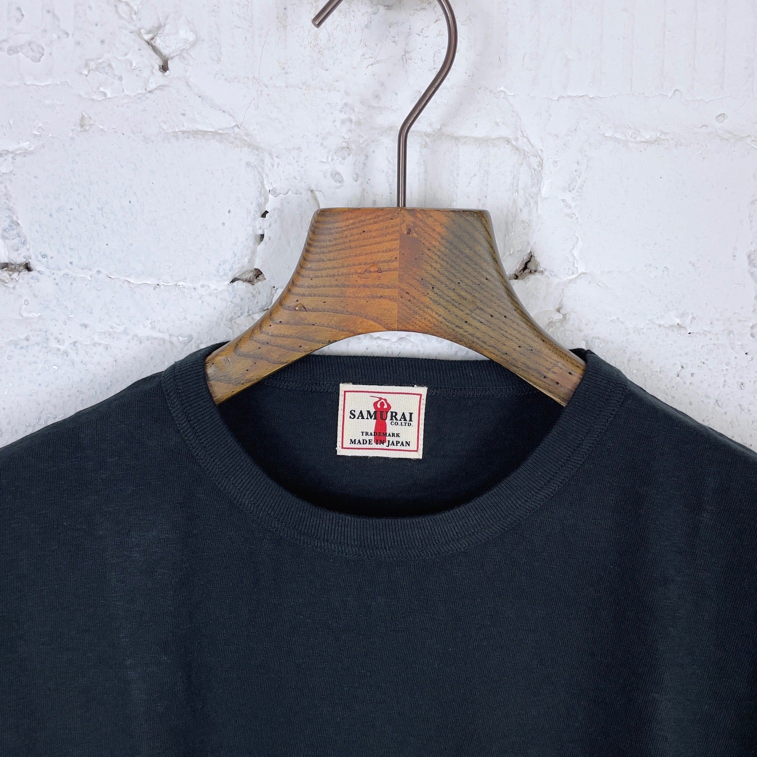 samurai | sj2pst-crew 2pack loopwheel t-shirt black - Image 3