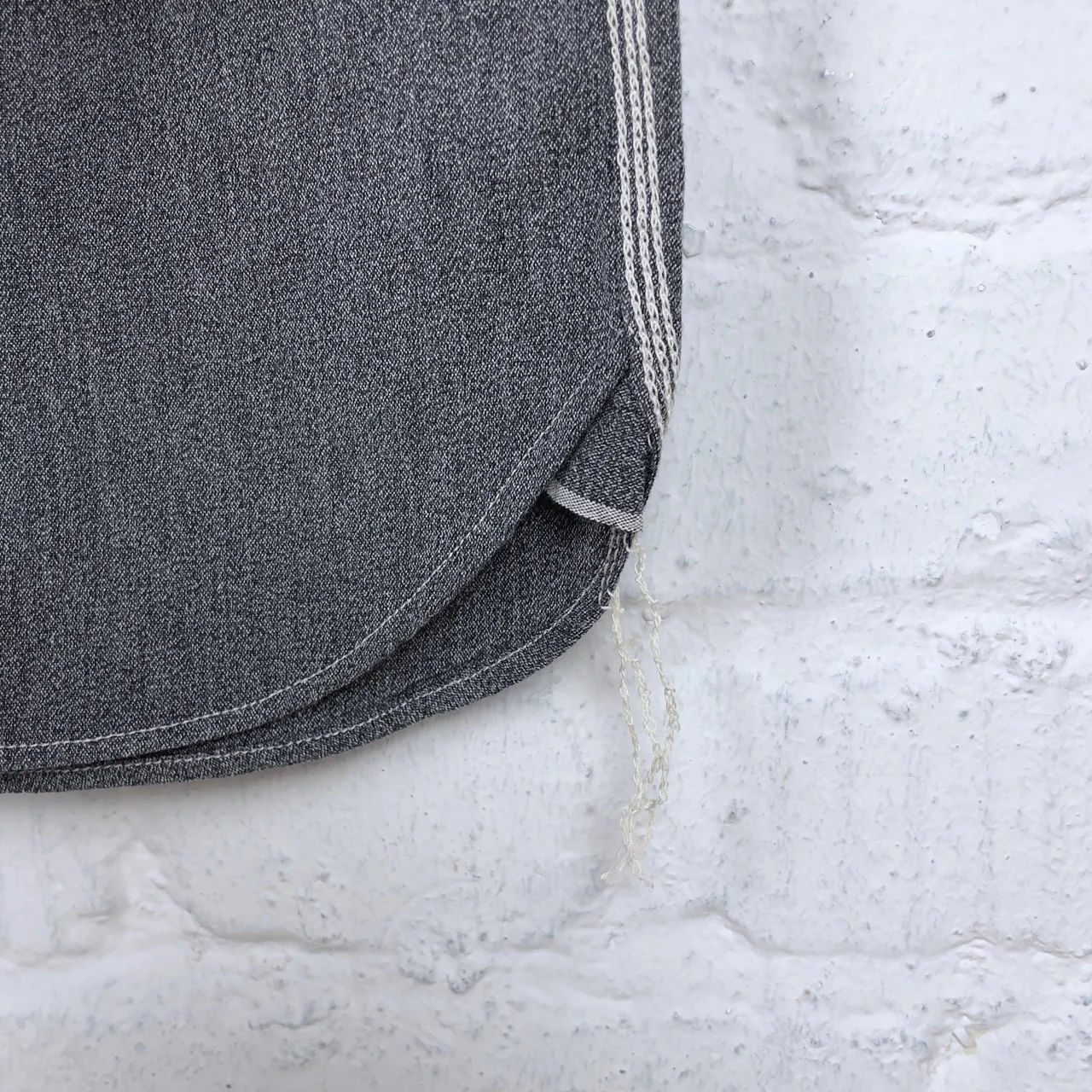 samurai | sjcbs23 selvedge chambray shirt - black - Image 5
