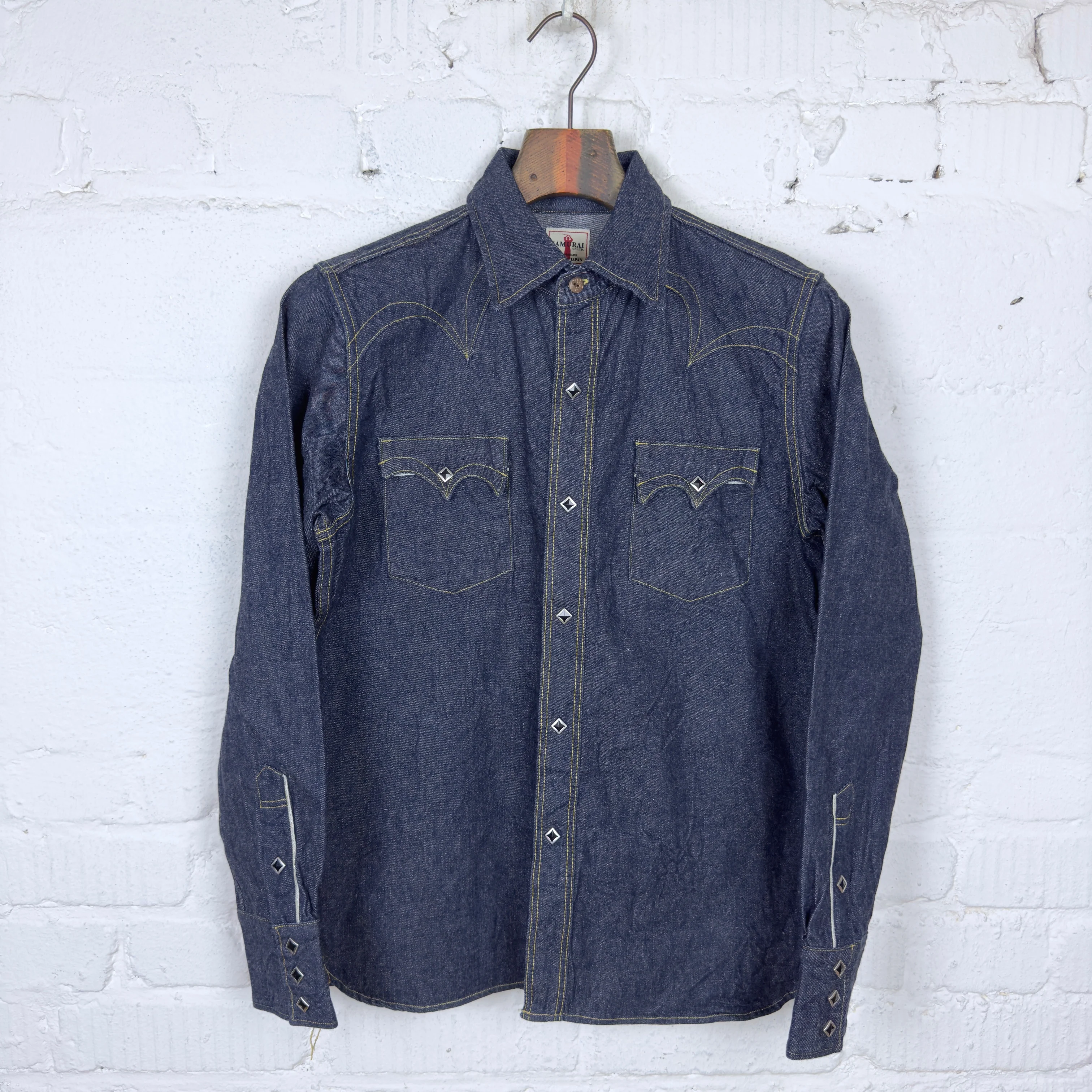 samurai | "kamome swd-l01" selvedge western denim shirt