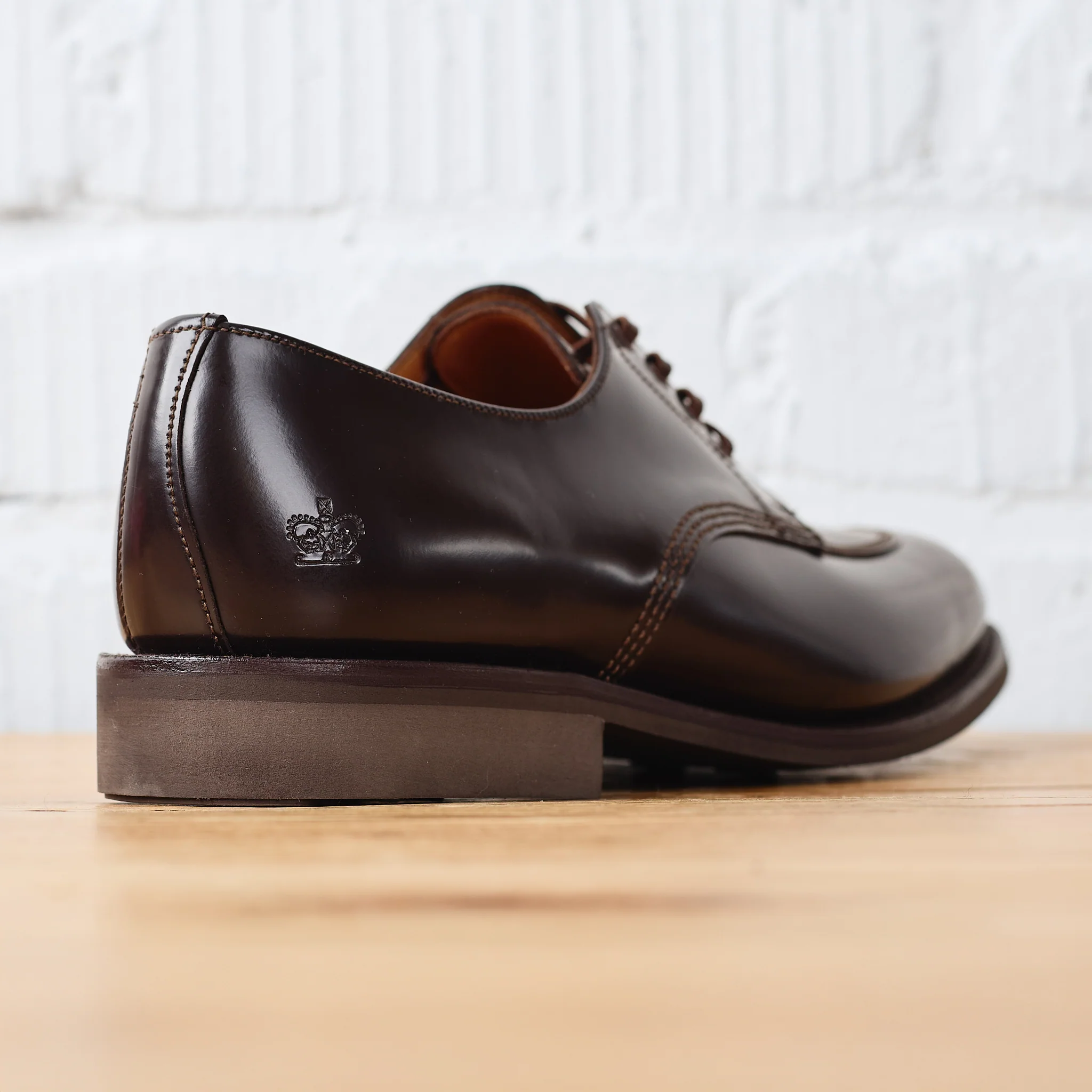 sanders | military apron front gibson ebony brown - Image 4