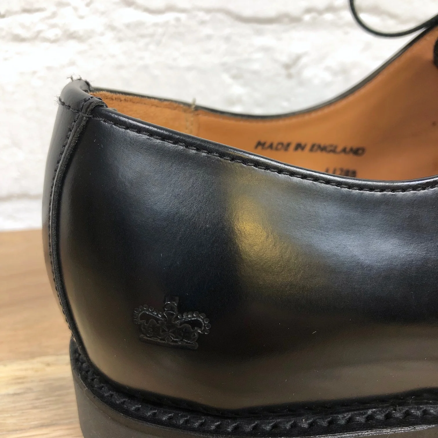 sanders | picusa gibson cap toe shoe black - Image 4