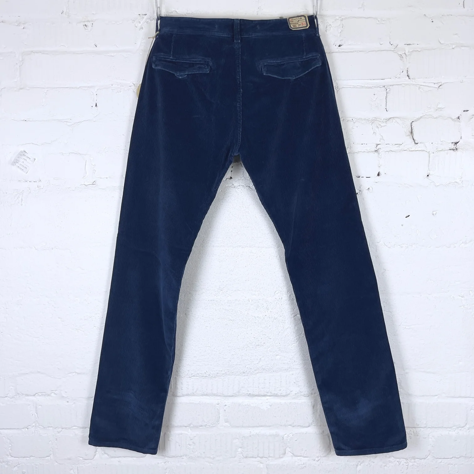 scarti lab | chino 101 sh454 corduroy indigo stone washed - Image 7