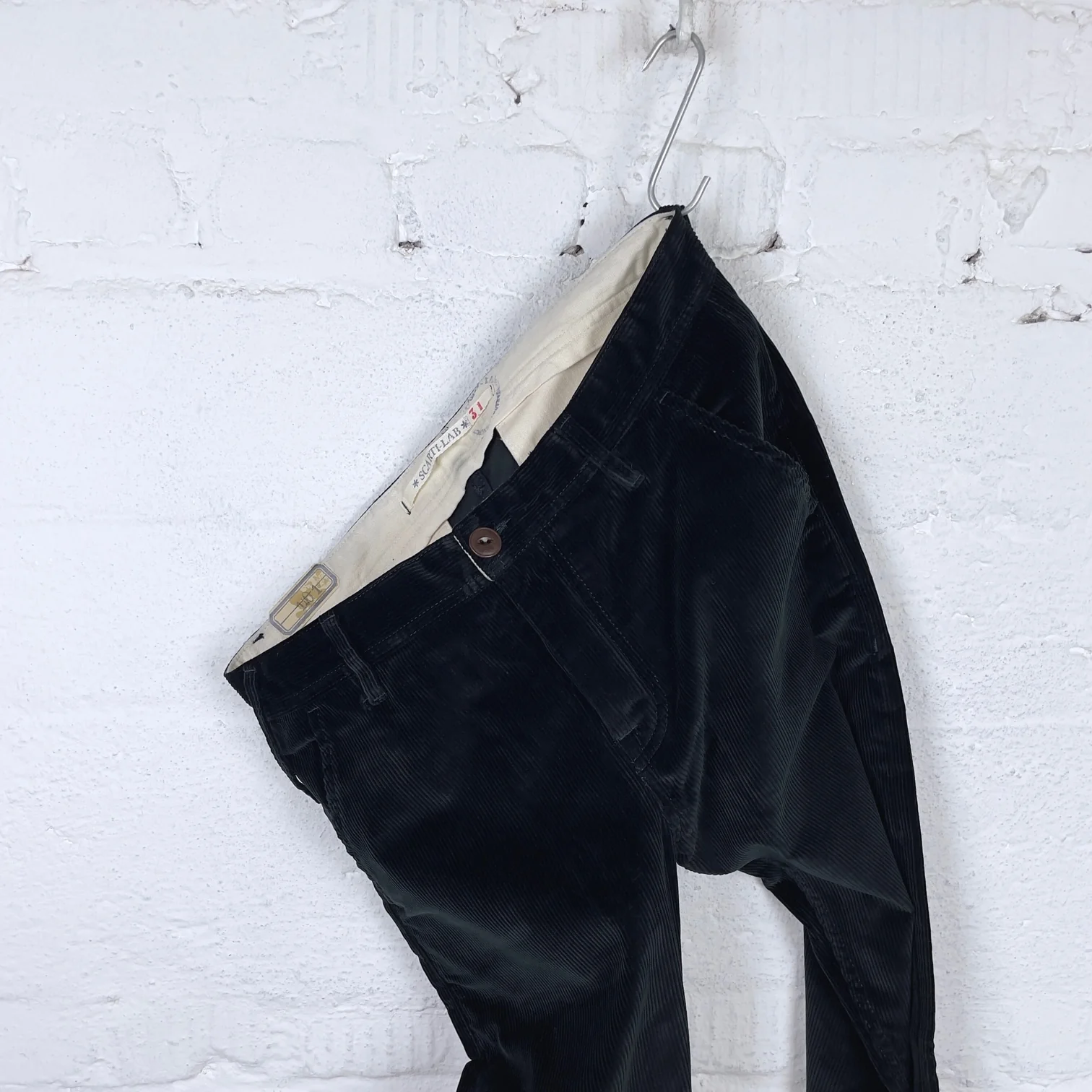 scarti lab | chino 101 sn814 corduroy black - Image 3
