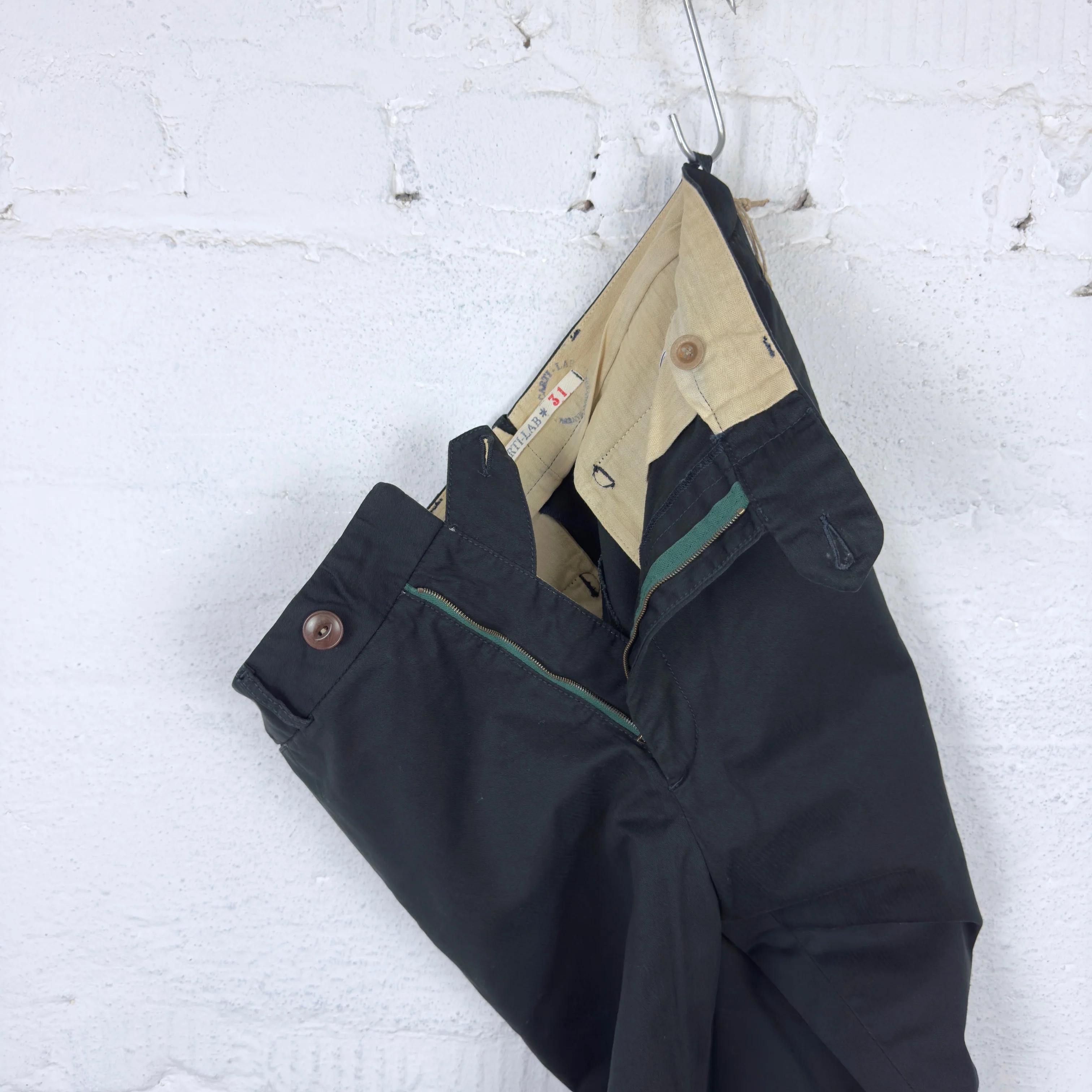 scarti lab | chino 122 sh473 black stone washed - Image 5