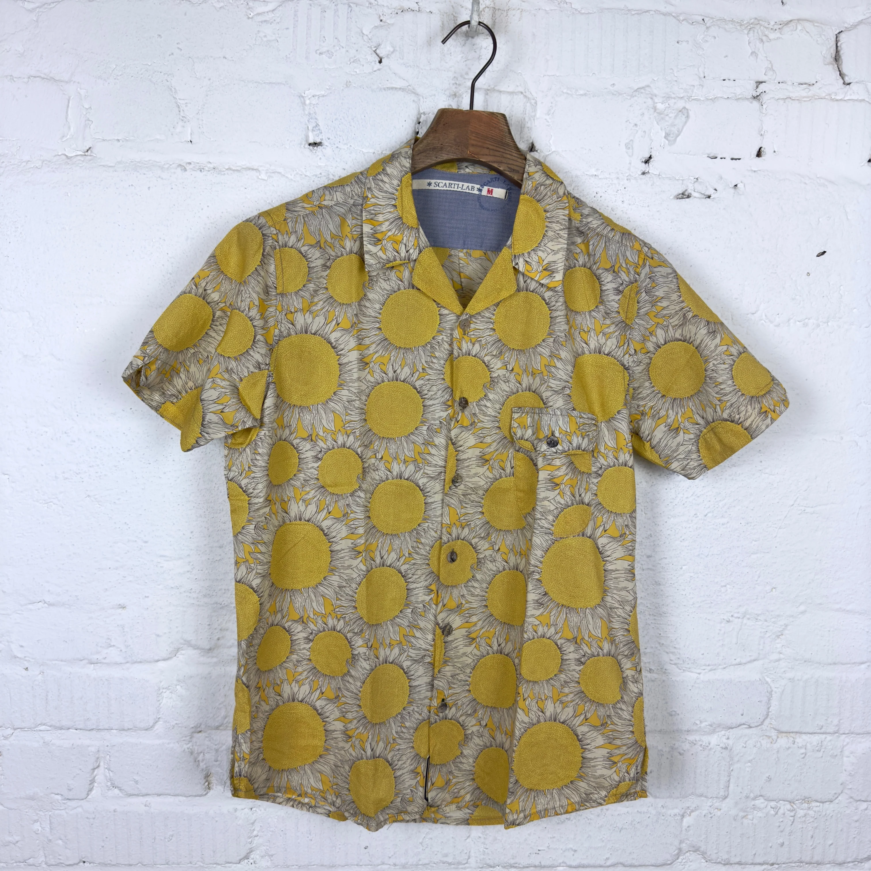 scarti lab | shirt 336 sl501 yellow