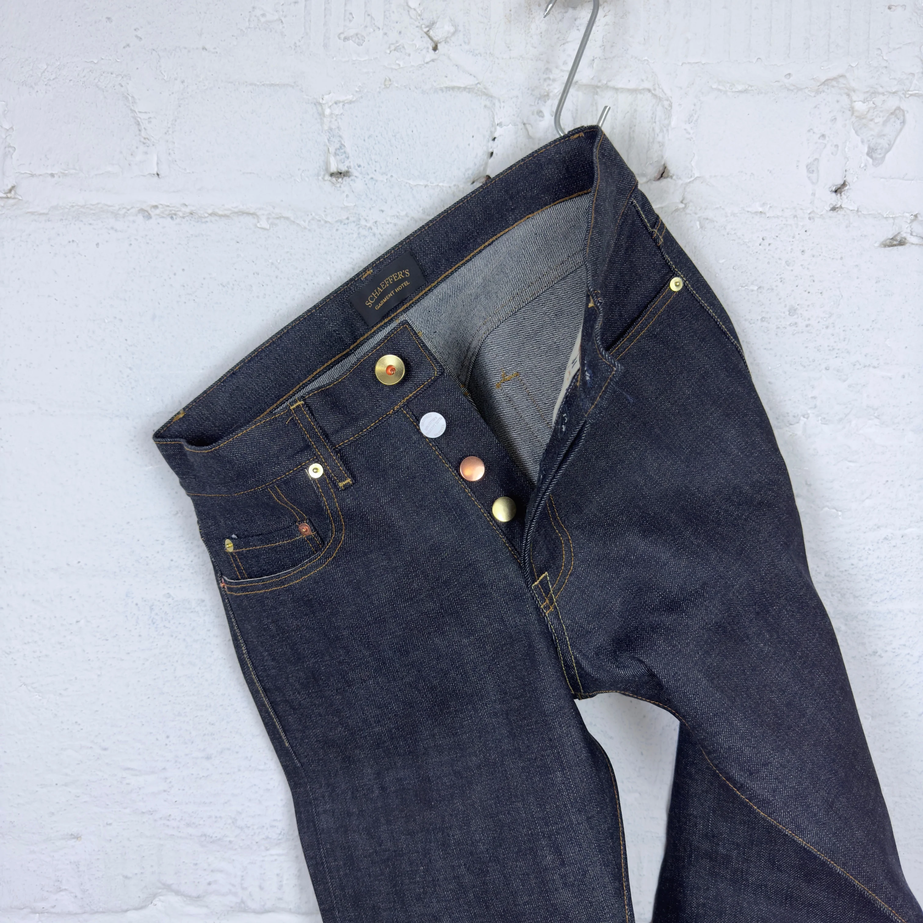 schaeffer's garment hotel | 103 rope indigo - tall rise jean - Image 5