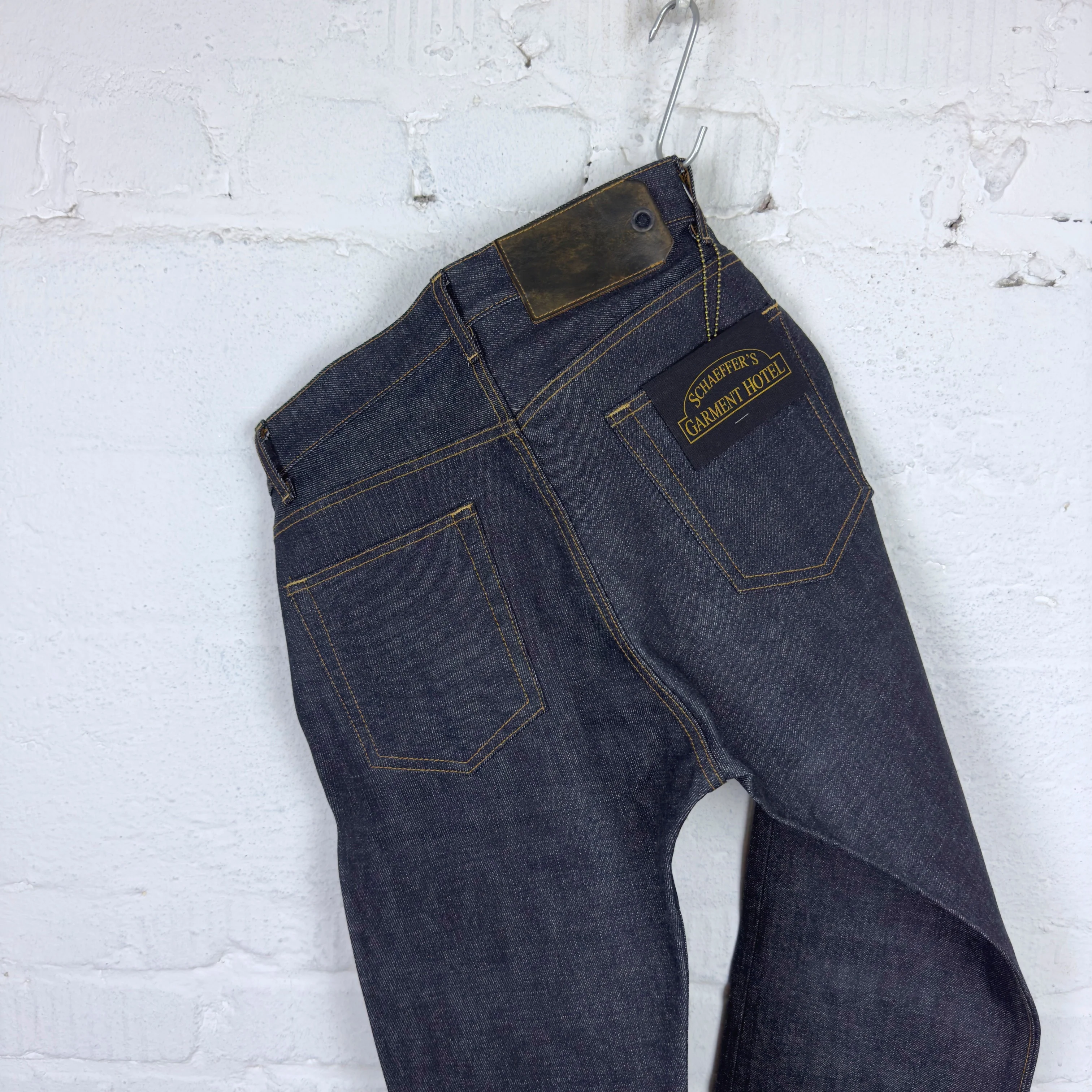 schaeffer's garment hotel | 103 rope indigo - tall rise jean - Image 6
