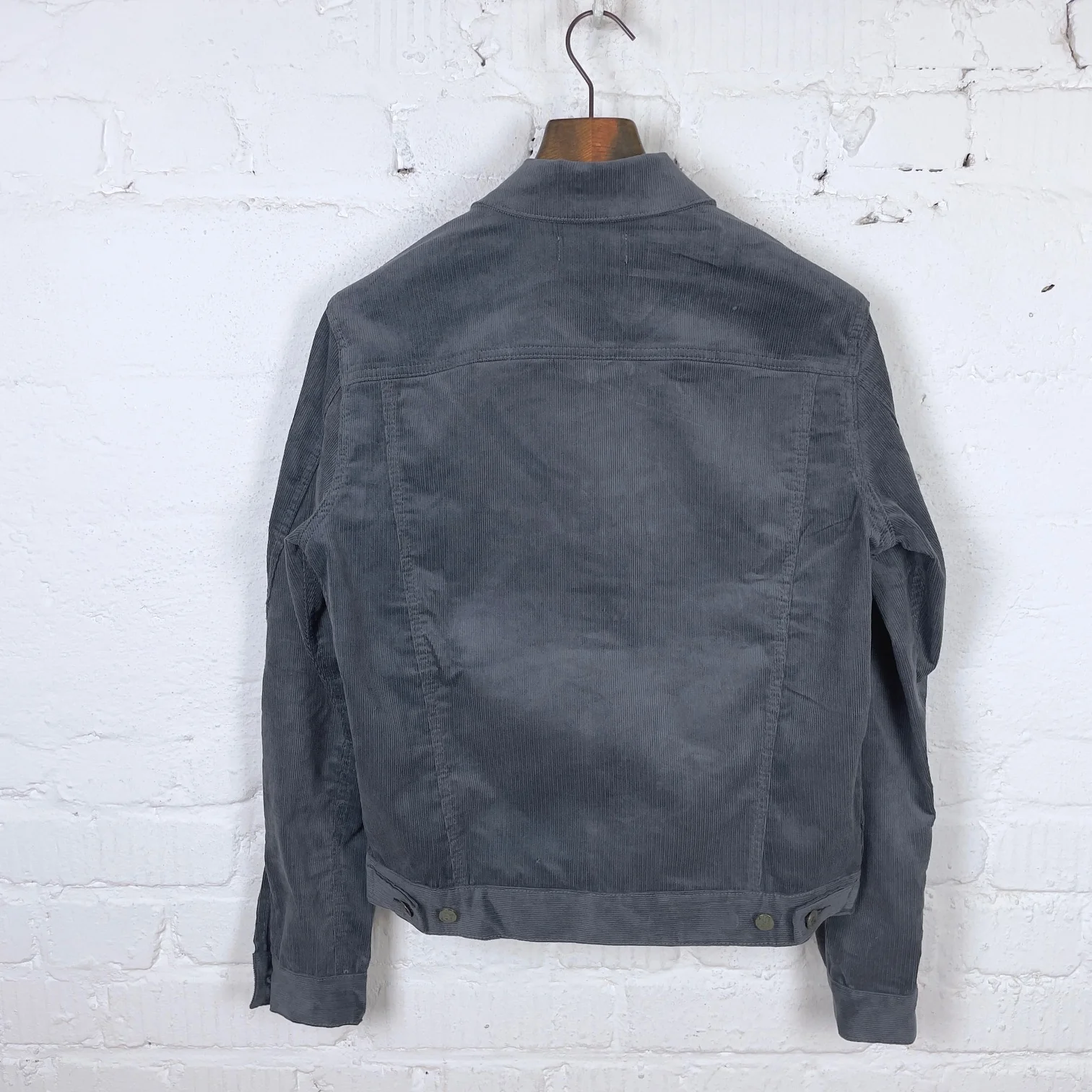 schaeffer's garment hotel | 14oz grey whale corduroy jacket - Image 3