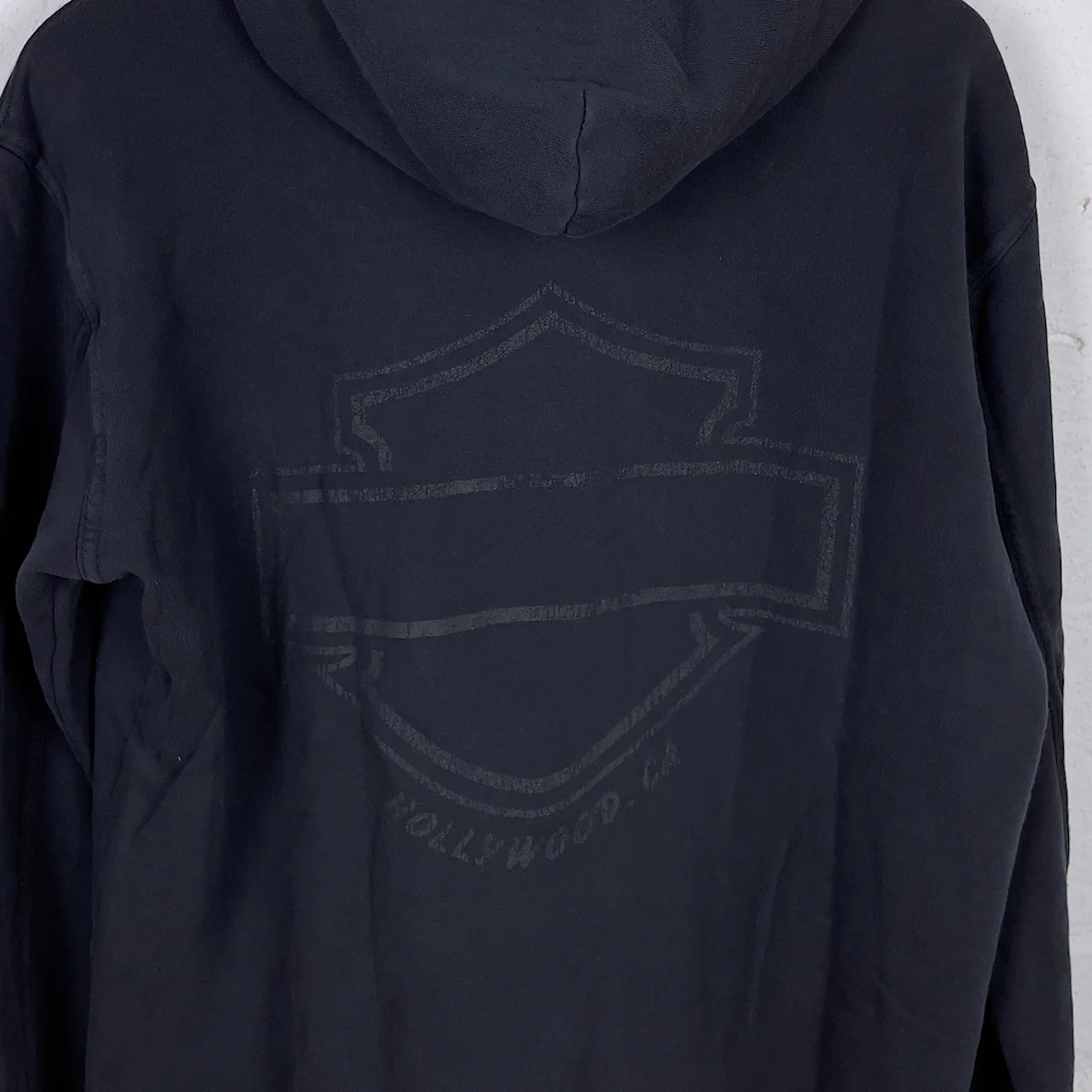 schaeffer's garment hotel | ghost logo hoodie - black - Image 7