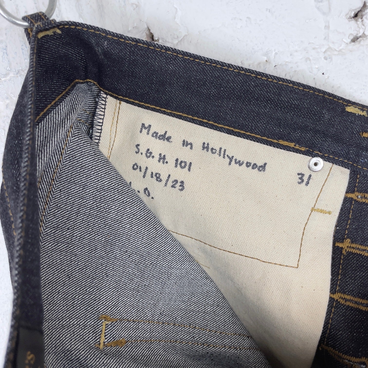 schaeffer's garment hotel | 101 rope indigo - standard rise jean - Image 10