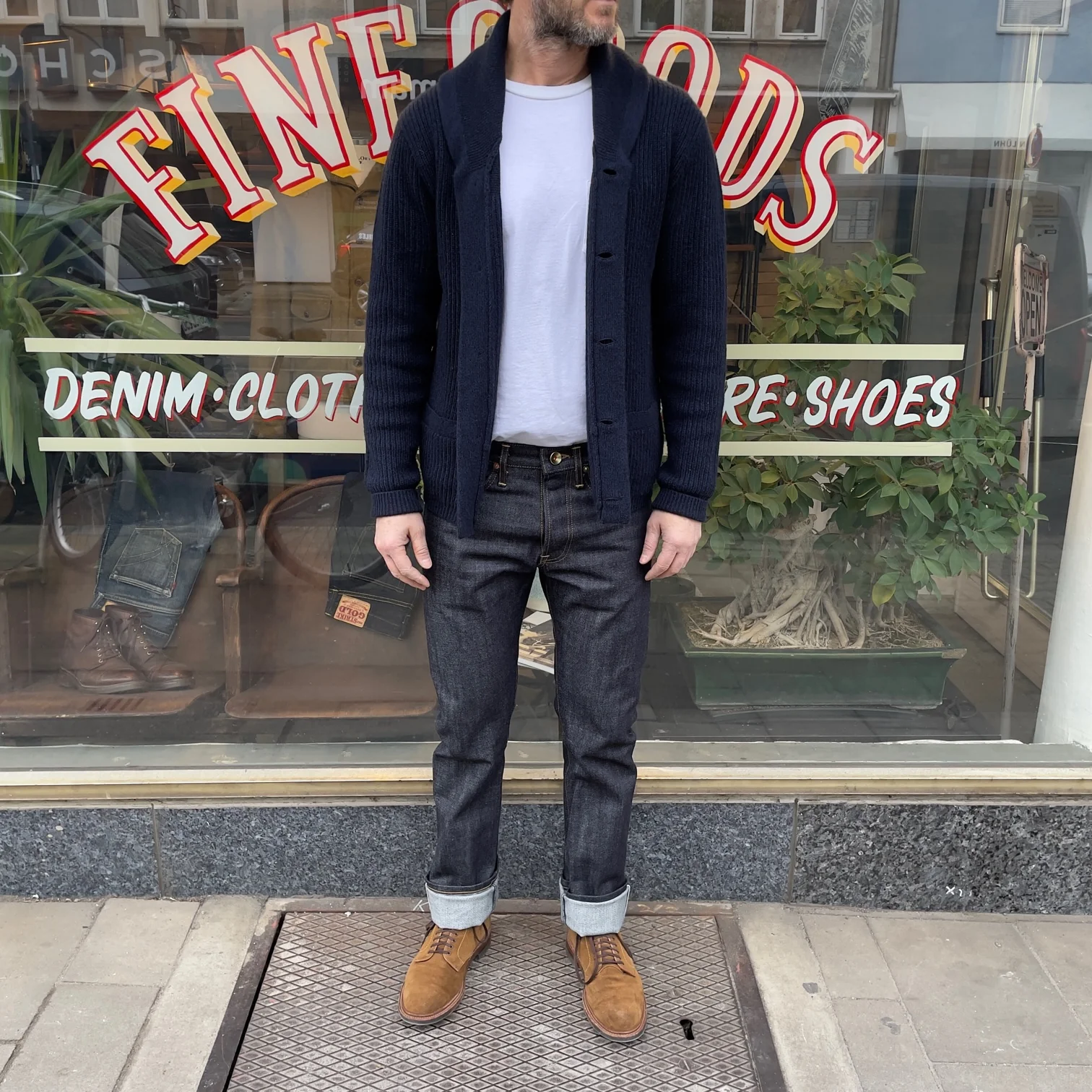 schaeffer's garment hotel | 101 rope indigo - standard rise jean - Image 2
