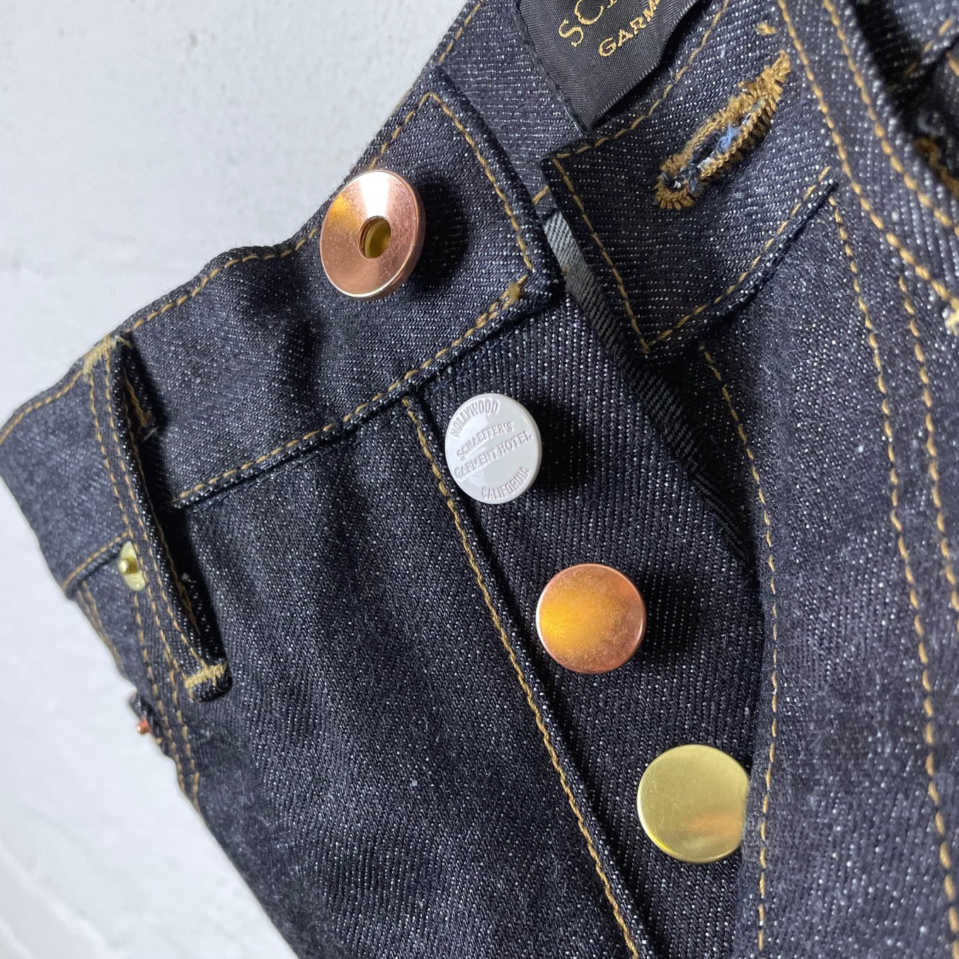 schaeffer's garment hotel | 101 rope indigo - standard rise jean - Image 7