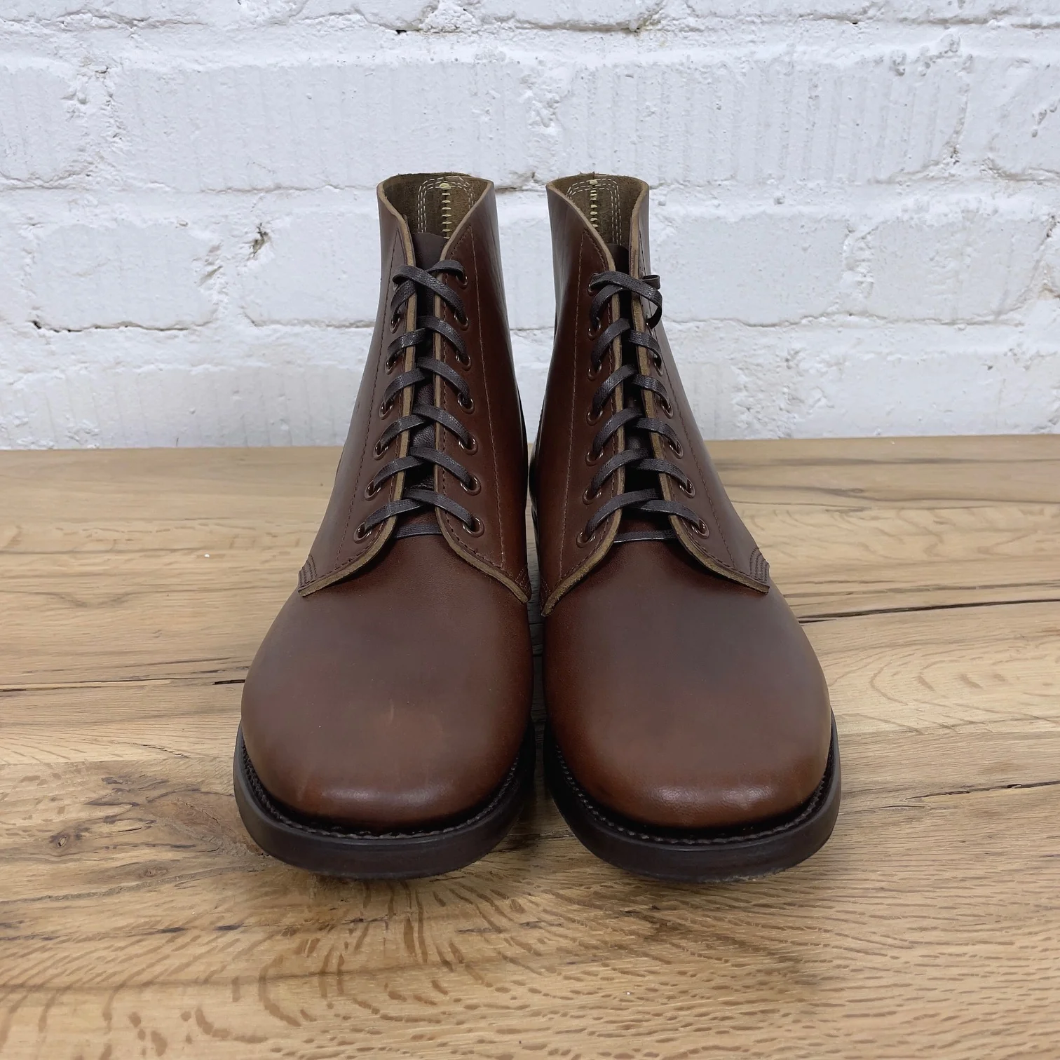 skoob x stuf|f | m-43 service shoes - brown horse butt - Image 10