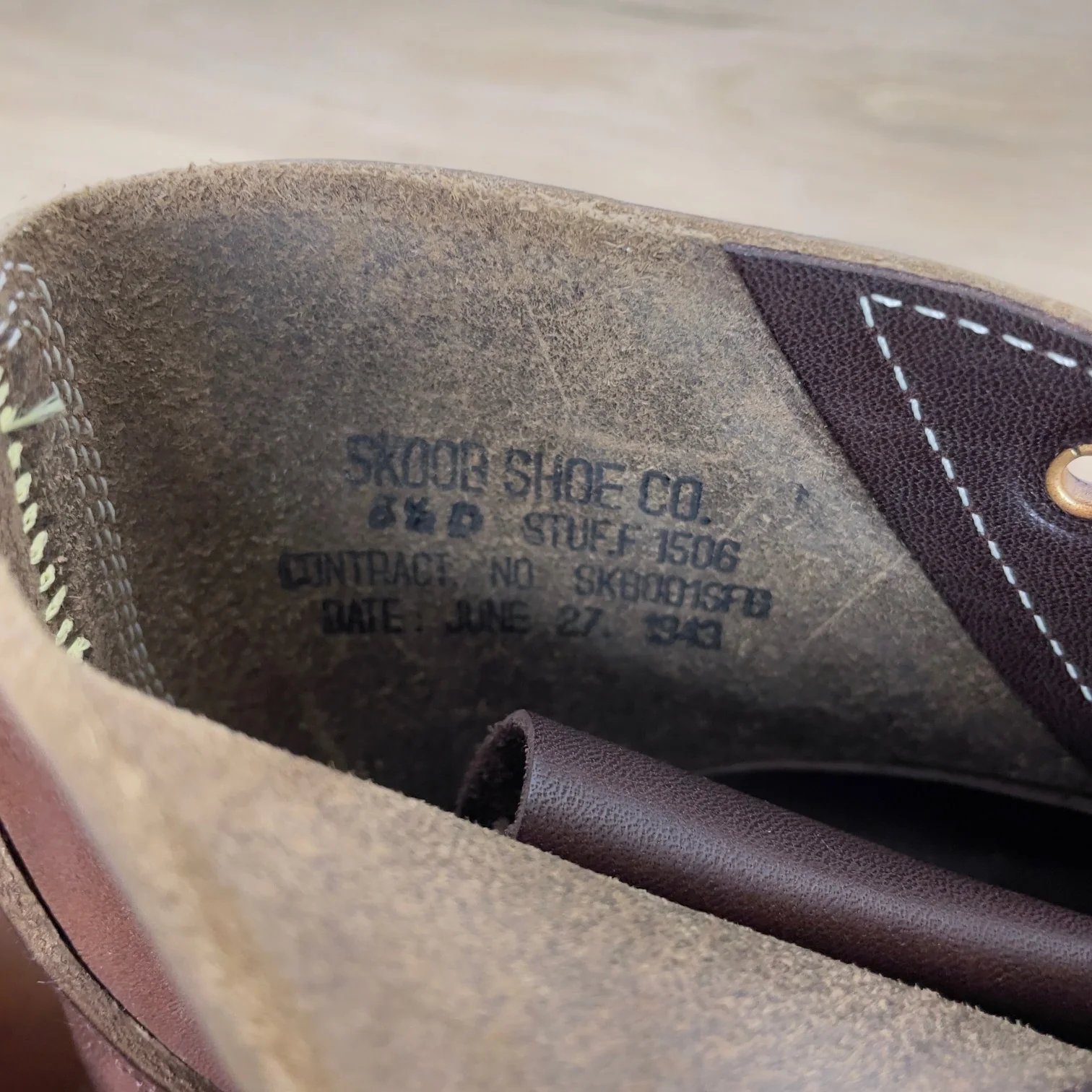 skoob x stuf|f | m-43 service shoes - brown horse butt - Image 11