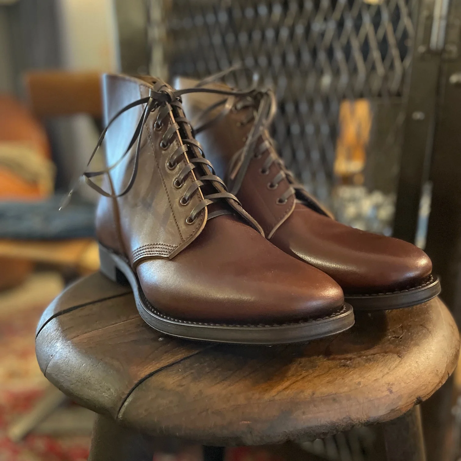 skoob x stuf|f | m-43 service shoes - brown horse butt - Image 4