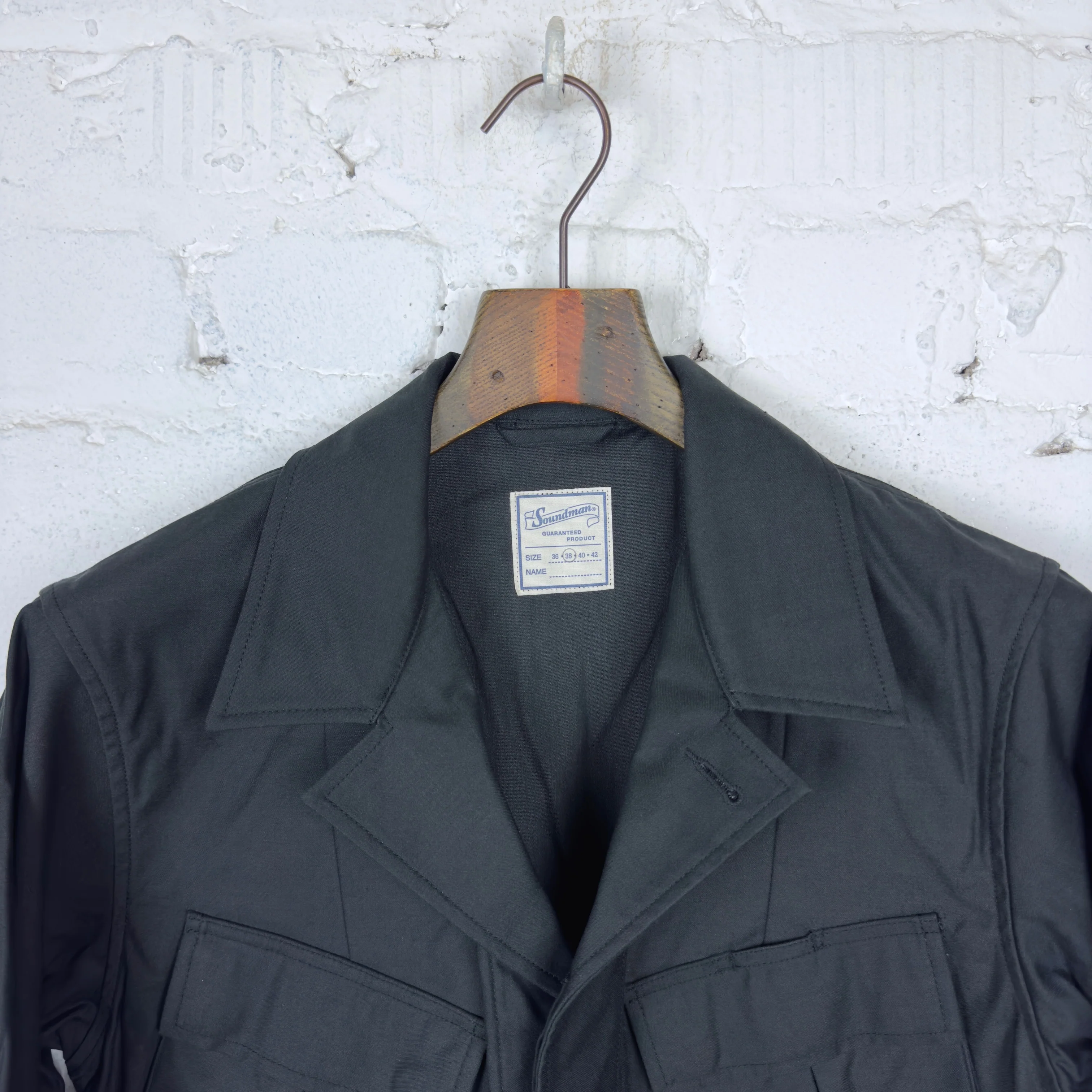 soundman | albany jacket carbon black - Image 4