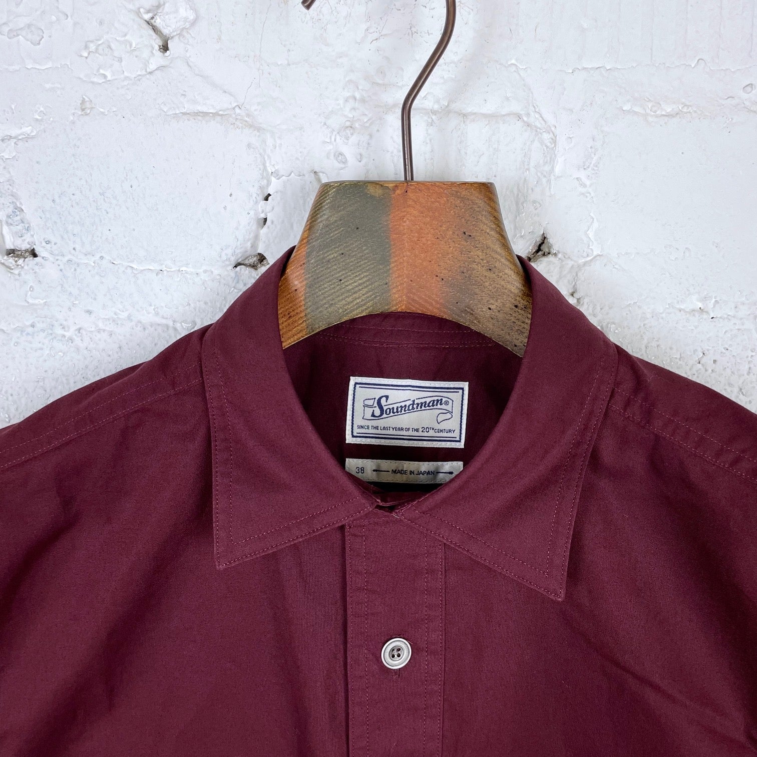 soundman | atlas shirt burgundy - Image 4
