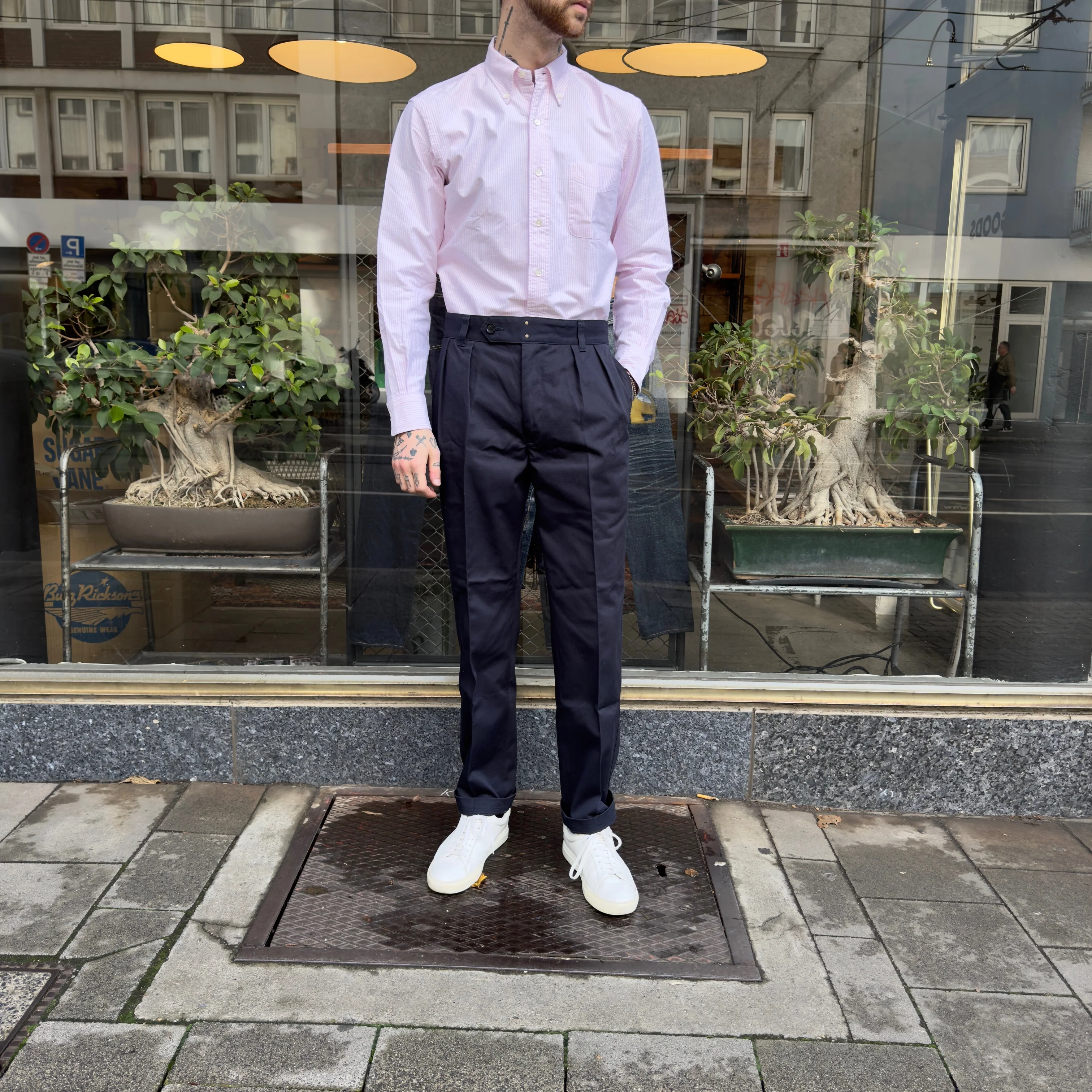 soundman | clarke chino pant navy - Image 2