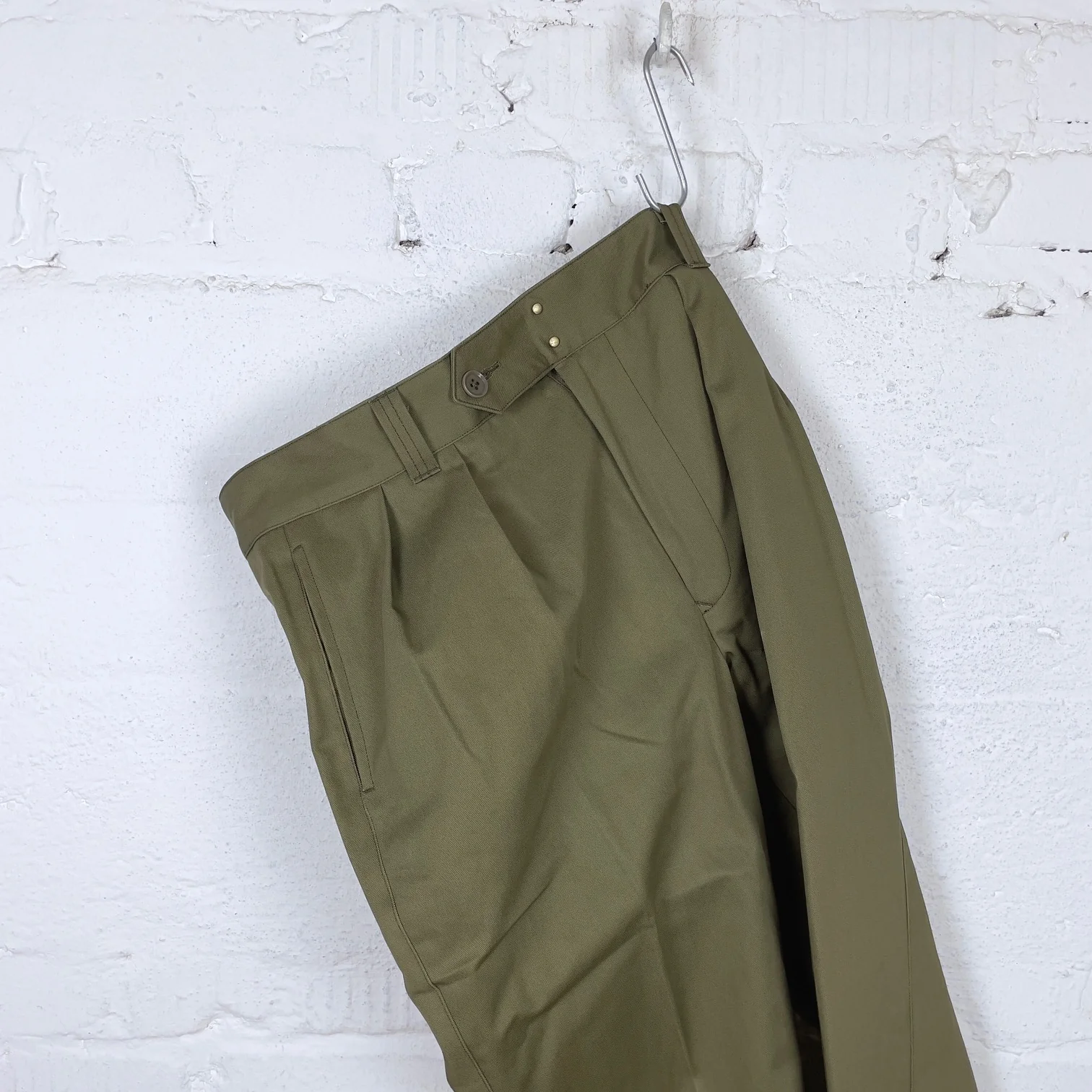 soundman | clarke chino pant olive green - Image 4