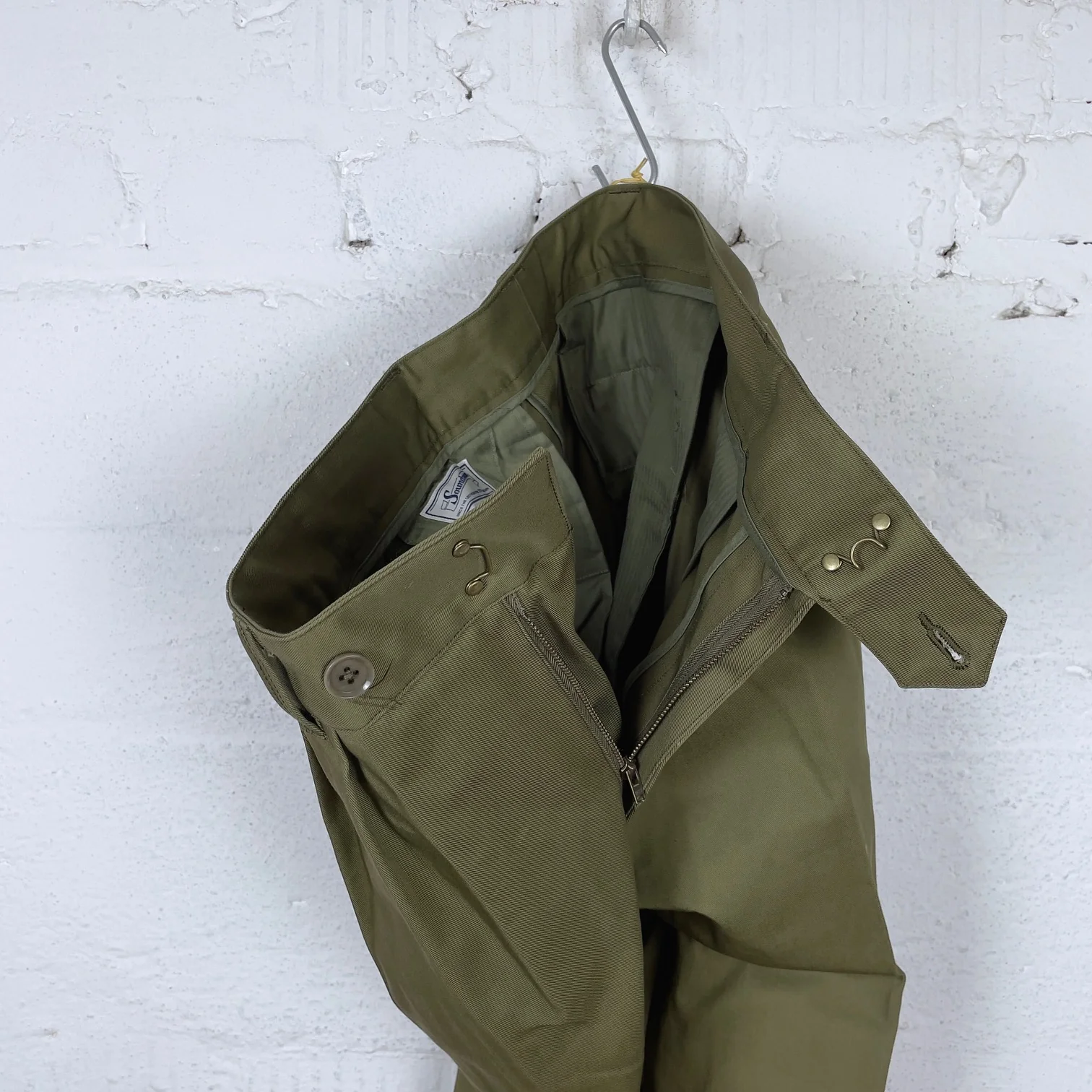 soundman | clarke chino pant olive green - Image 5