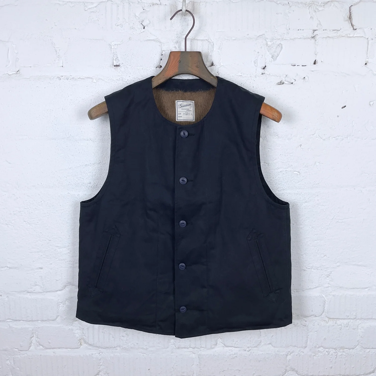 soundman | fulton vest navy