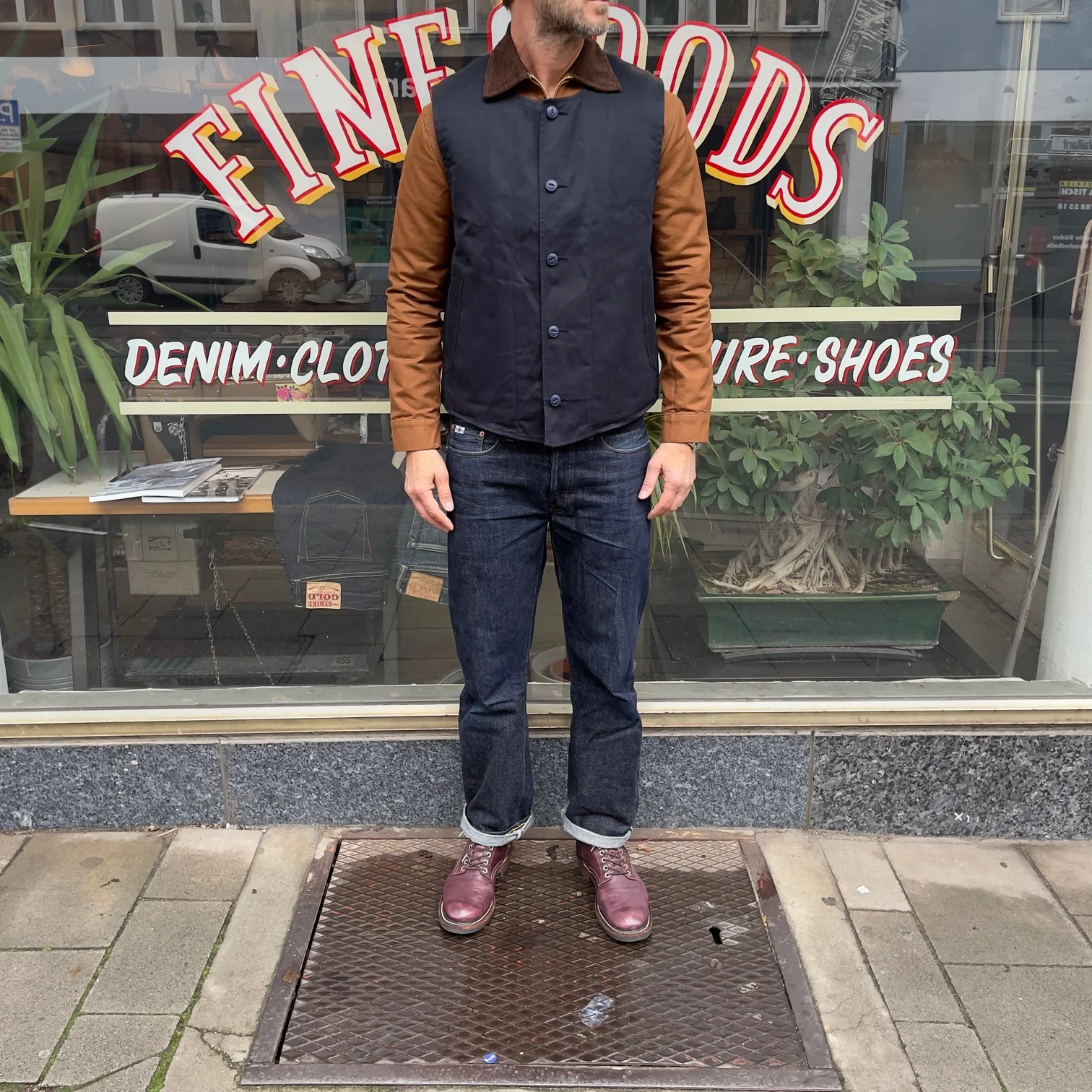 soundman | fulton vest navy - Image 2