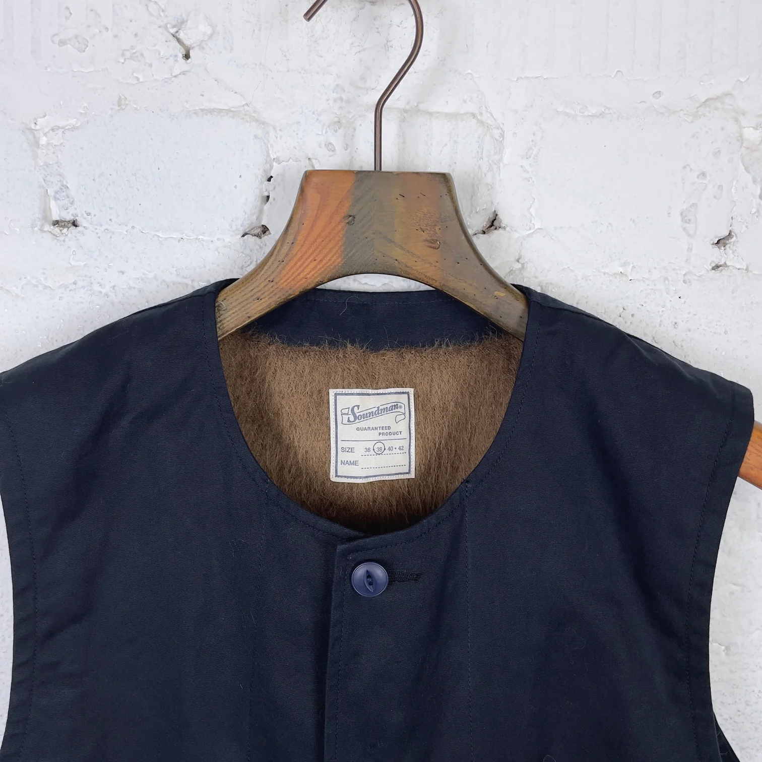 soundman | fulton vest navy - Image 3