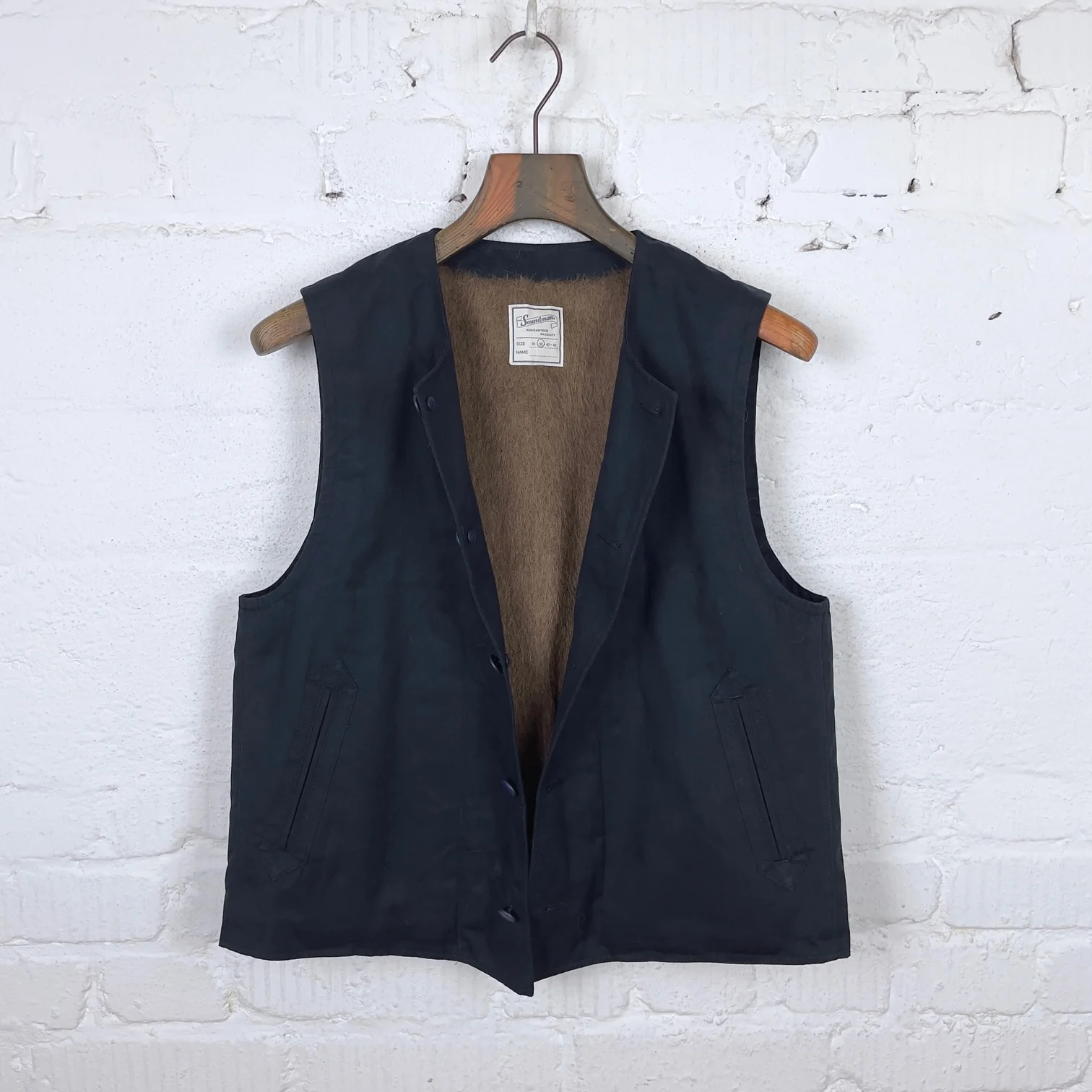soundman | fulton vest navy - Image 4