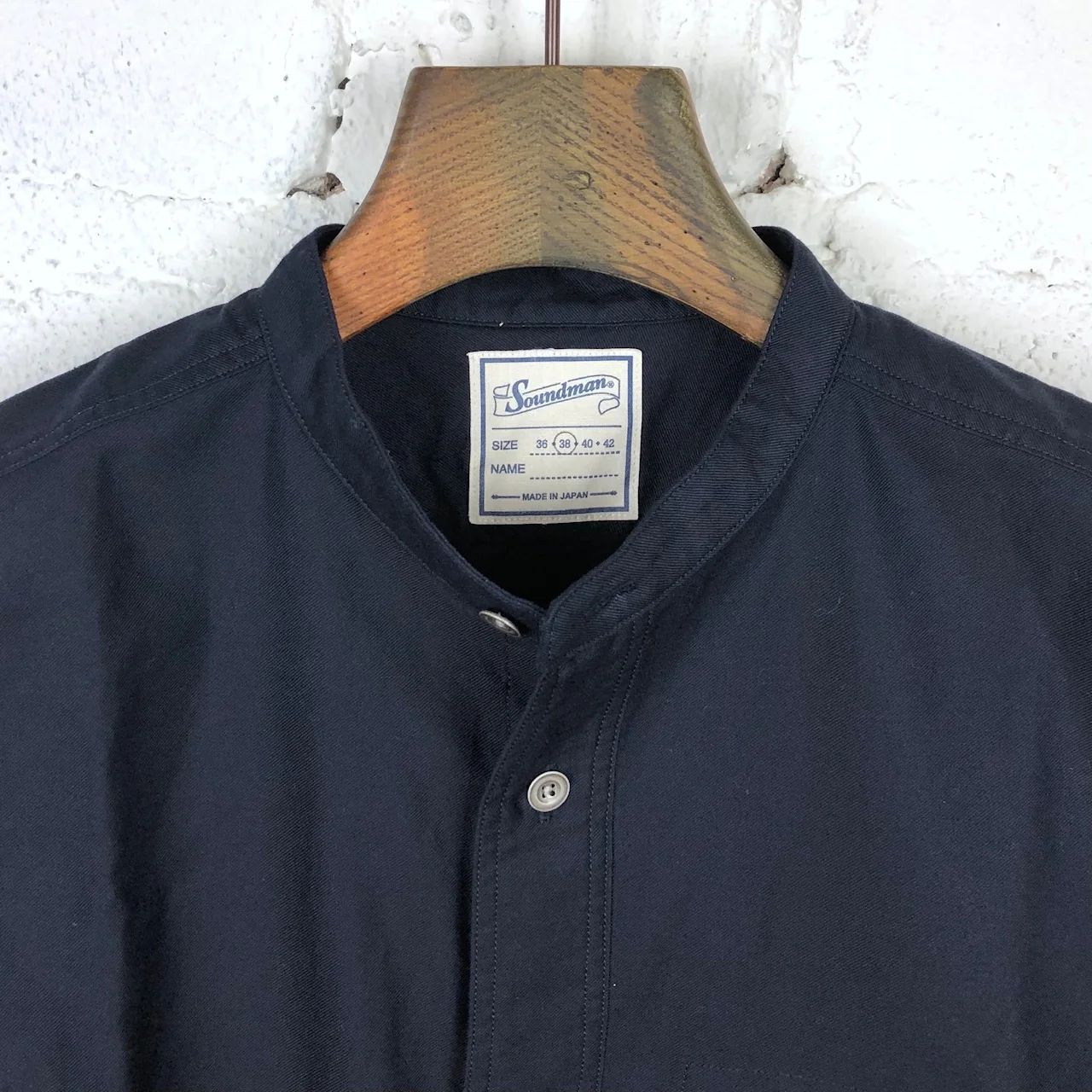 soundman | livingstone II shirt navy - Image 4