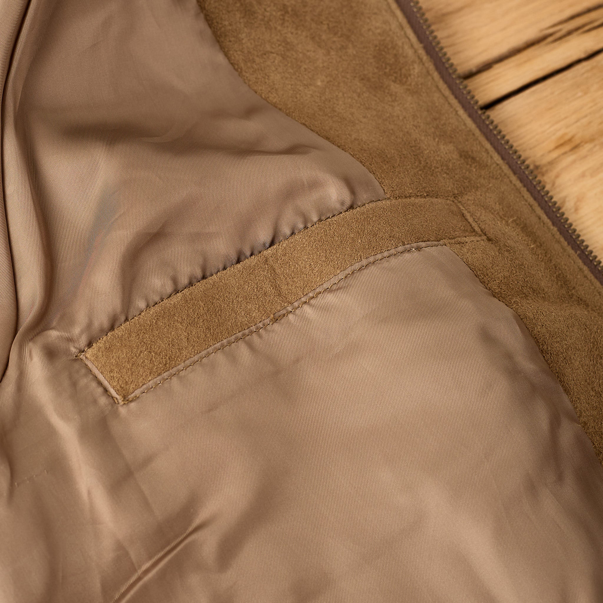 soundman | lukes suede jacket - tan - Image 10