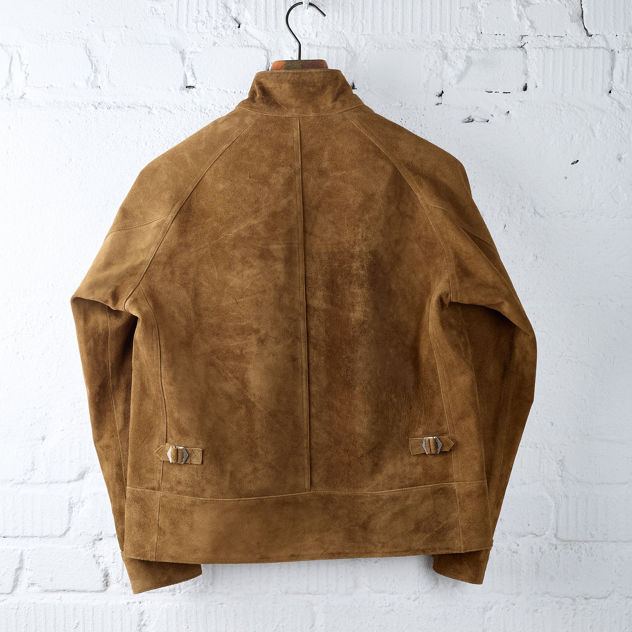 soundman | lukes suede jacket - tan - Image 4