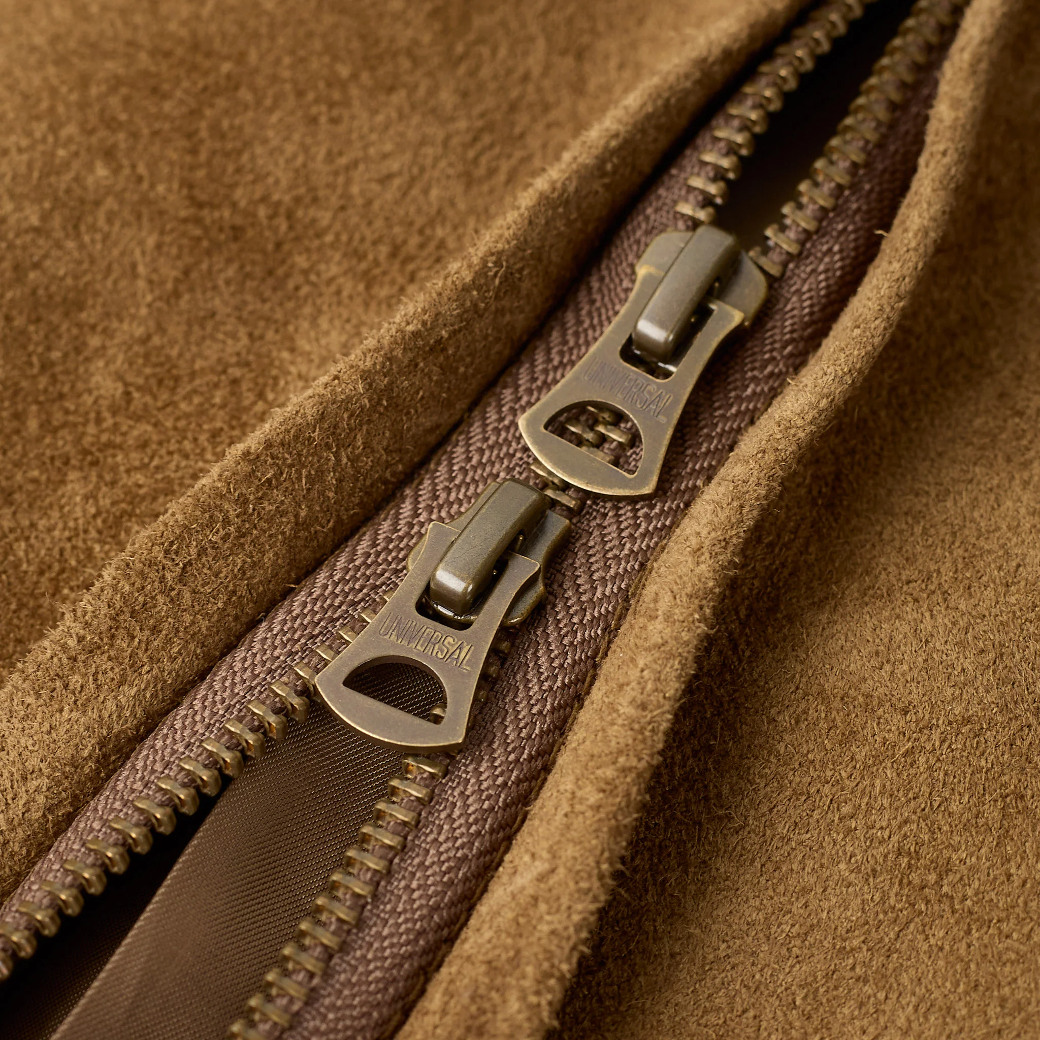 soundman | lukes suede jacket - tan - Image 8