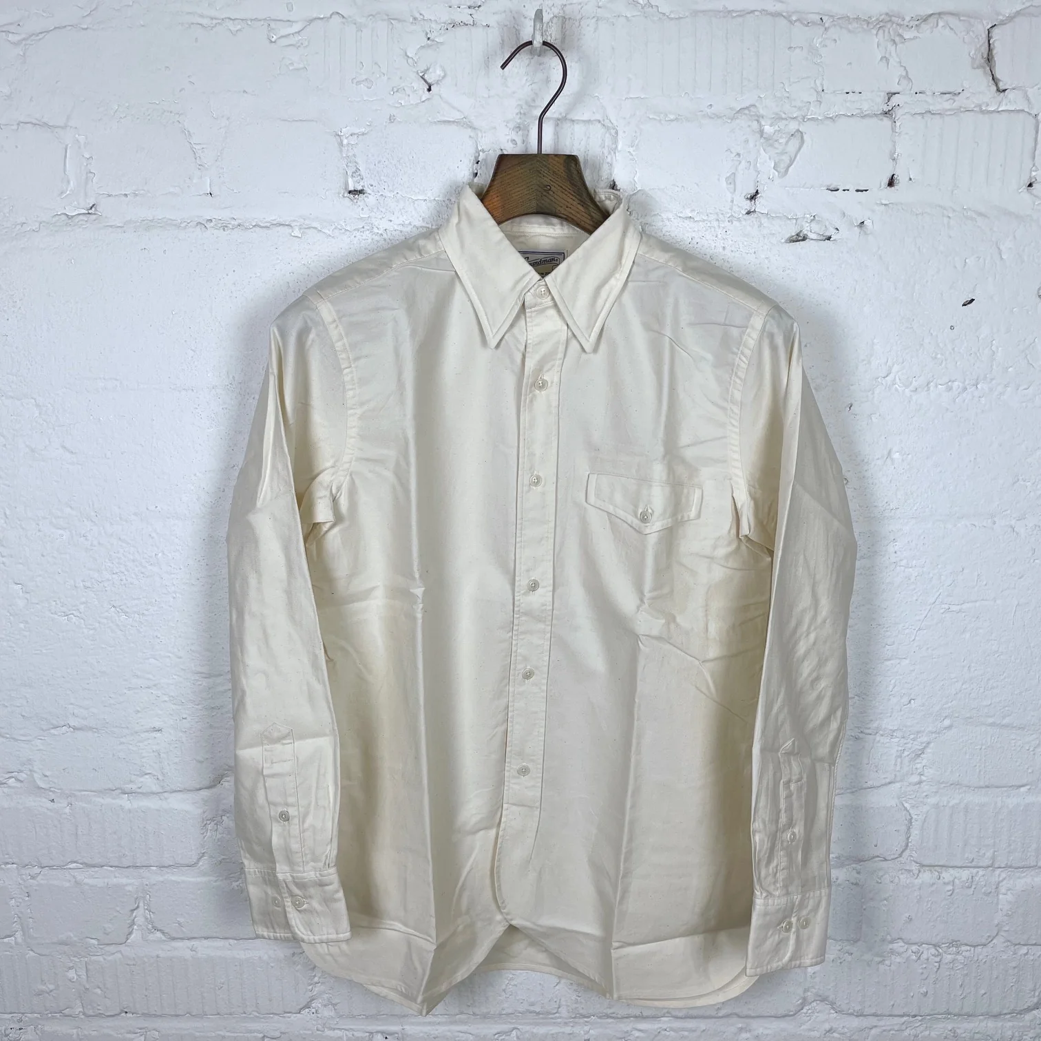 soundman | madison shirt ecru