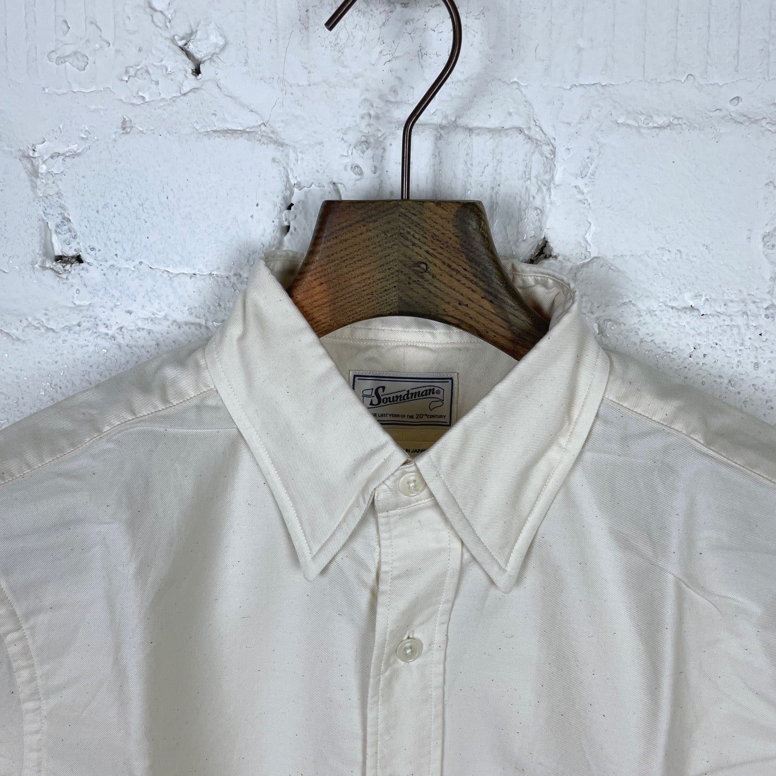 soundman | madison shirt ecru - Image 4