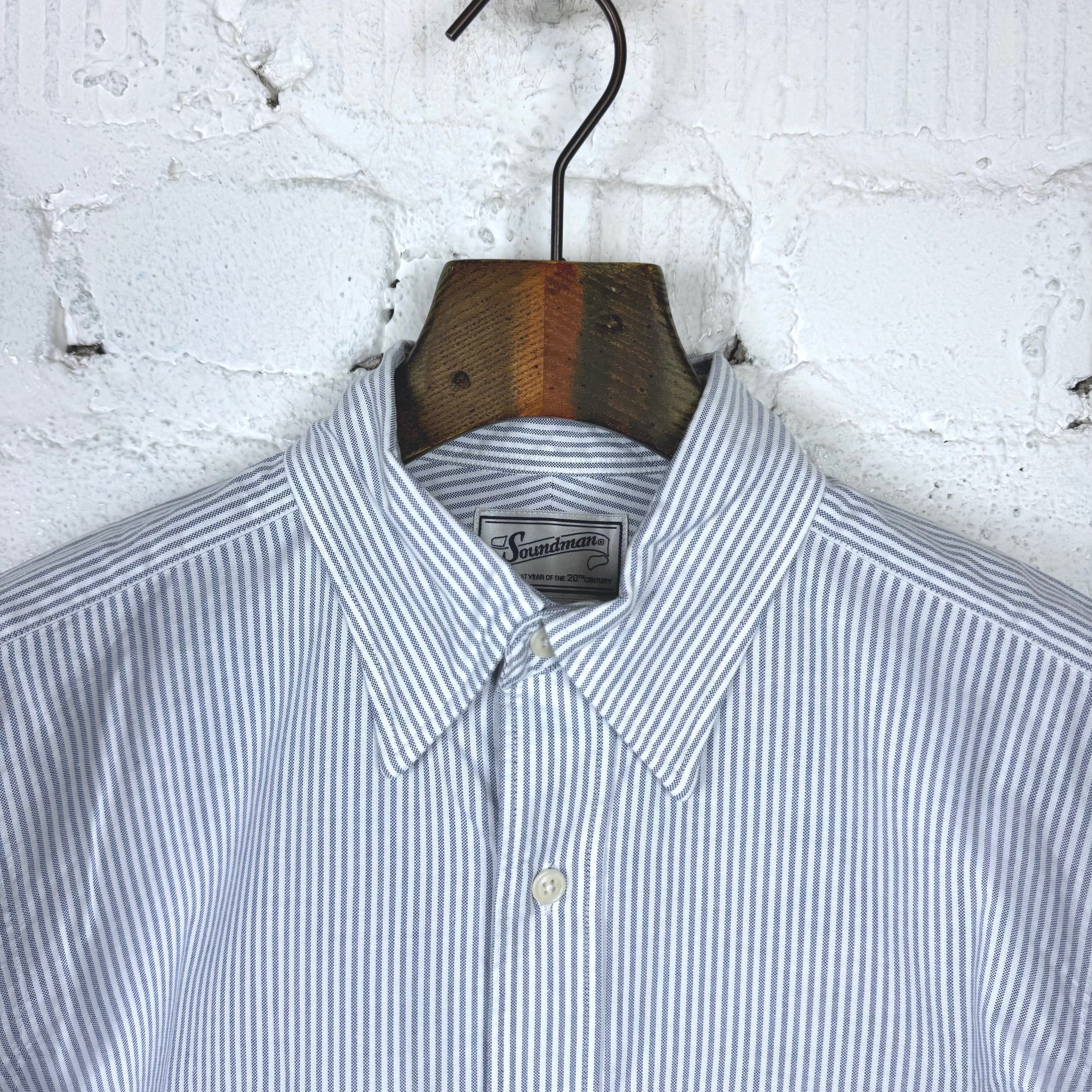 soundman | madison shirt white and navy - Image 3