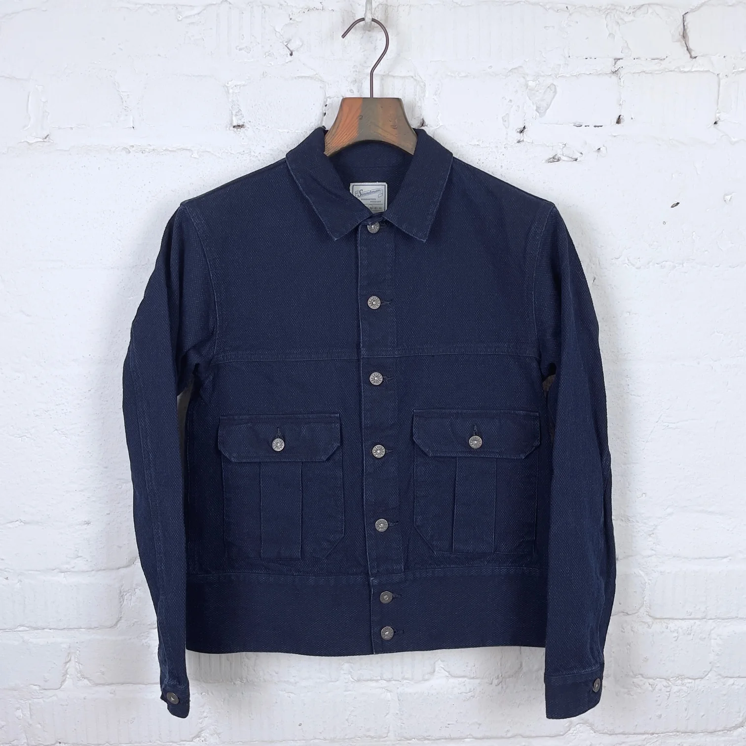 soundman | nevada jacket indigo sashiko