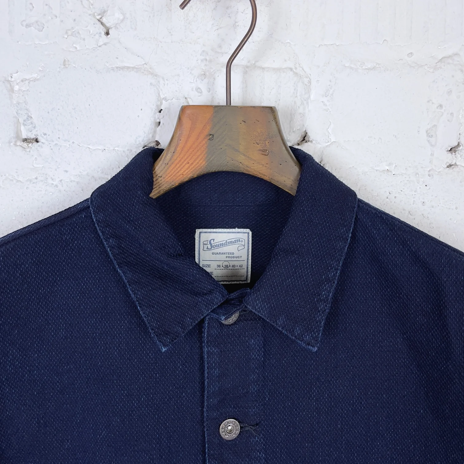 soundman | nevada jacket indigo sashiko - Image 4