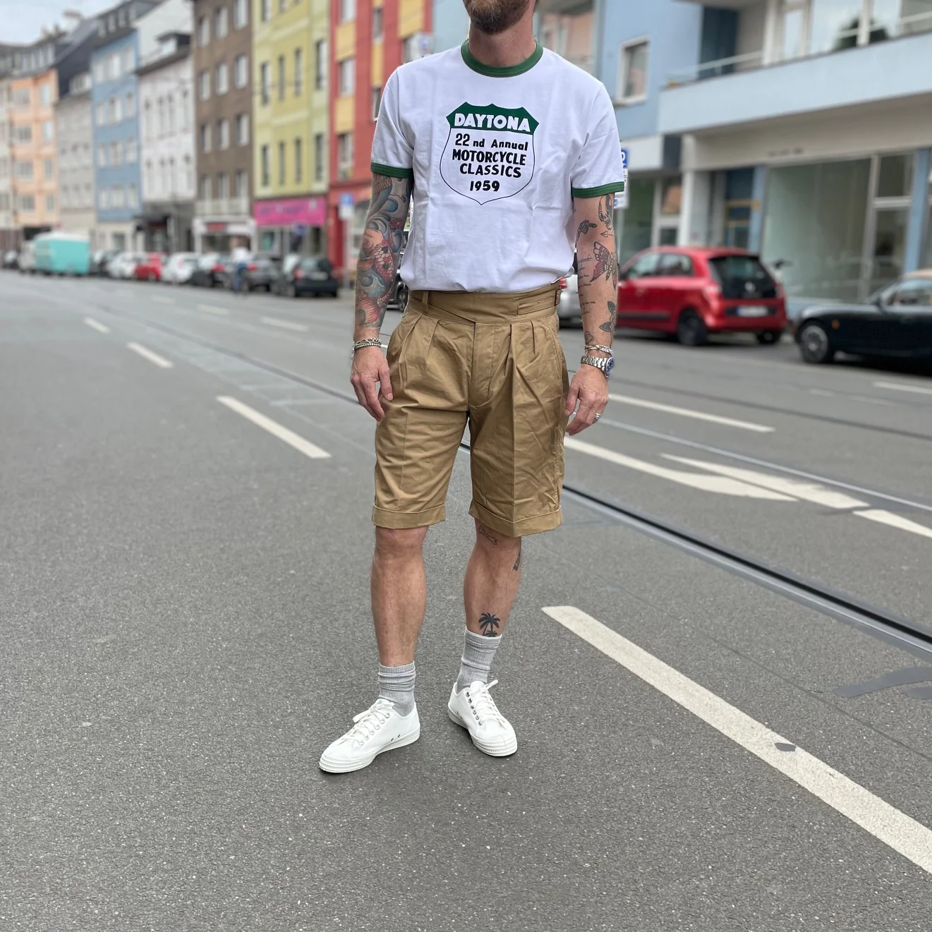 soundman | norton shorts khaki beige - Image 2