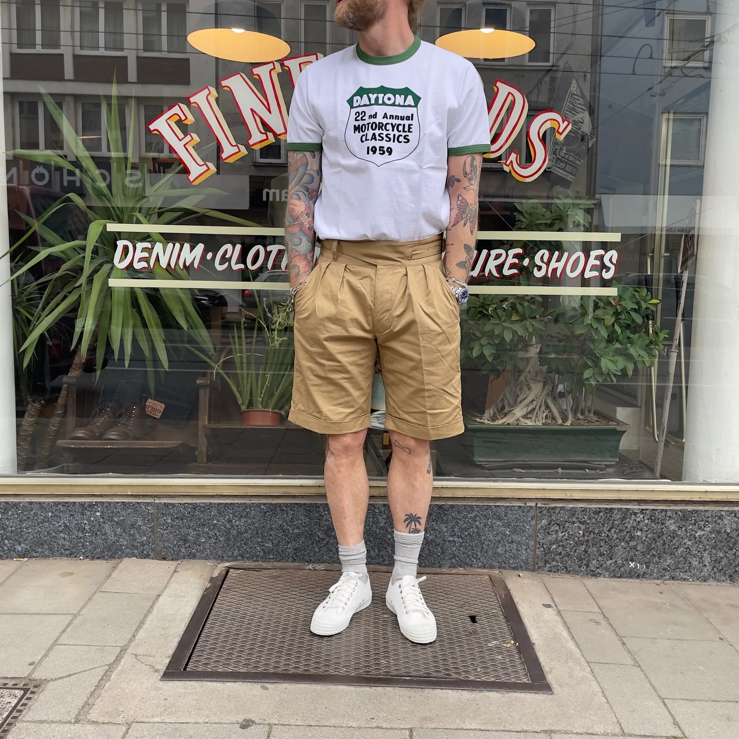 soundman | norton shorts khaki beige - Image 3