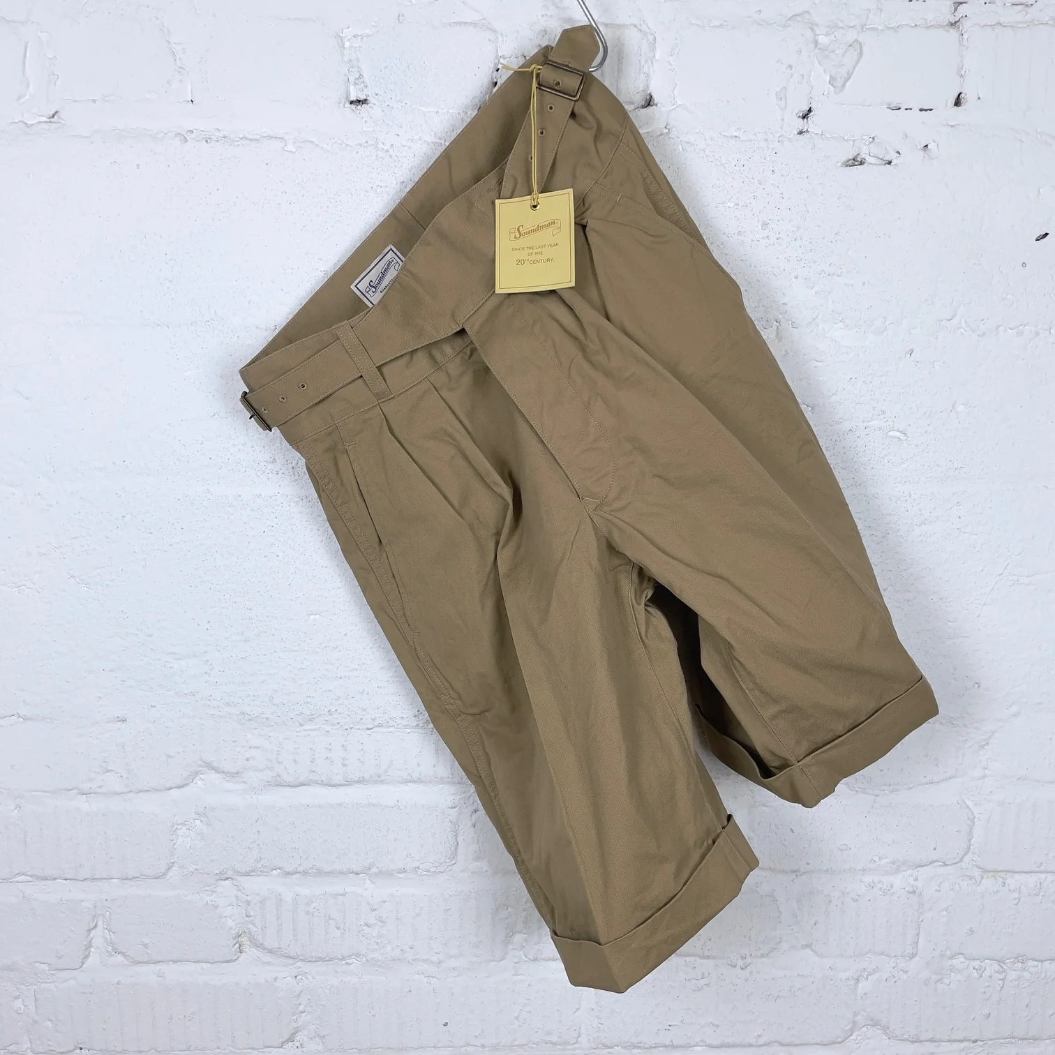soundman | norton shorts khaki beige - Image 5