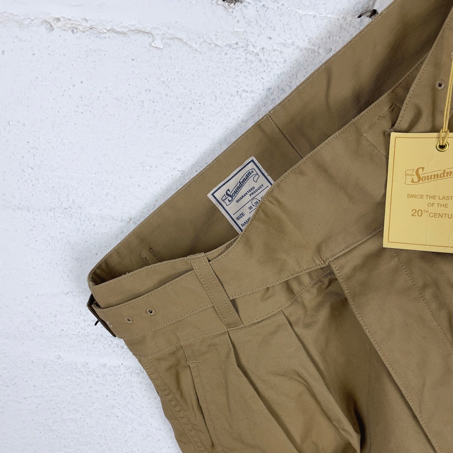 soundman | norton shorts khaki beige - Image 6