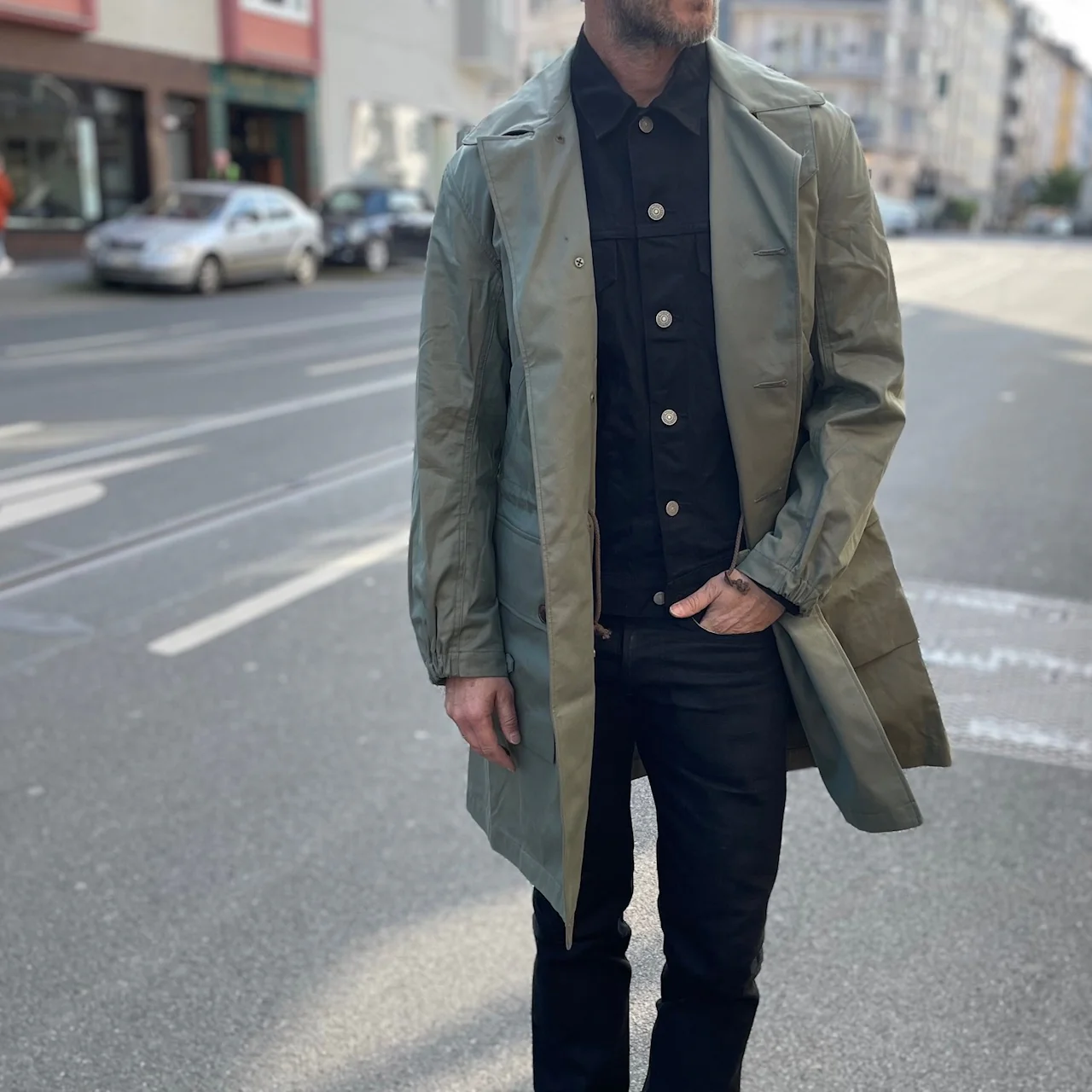 soundman | saab coat khaki - Image 2