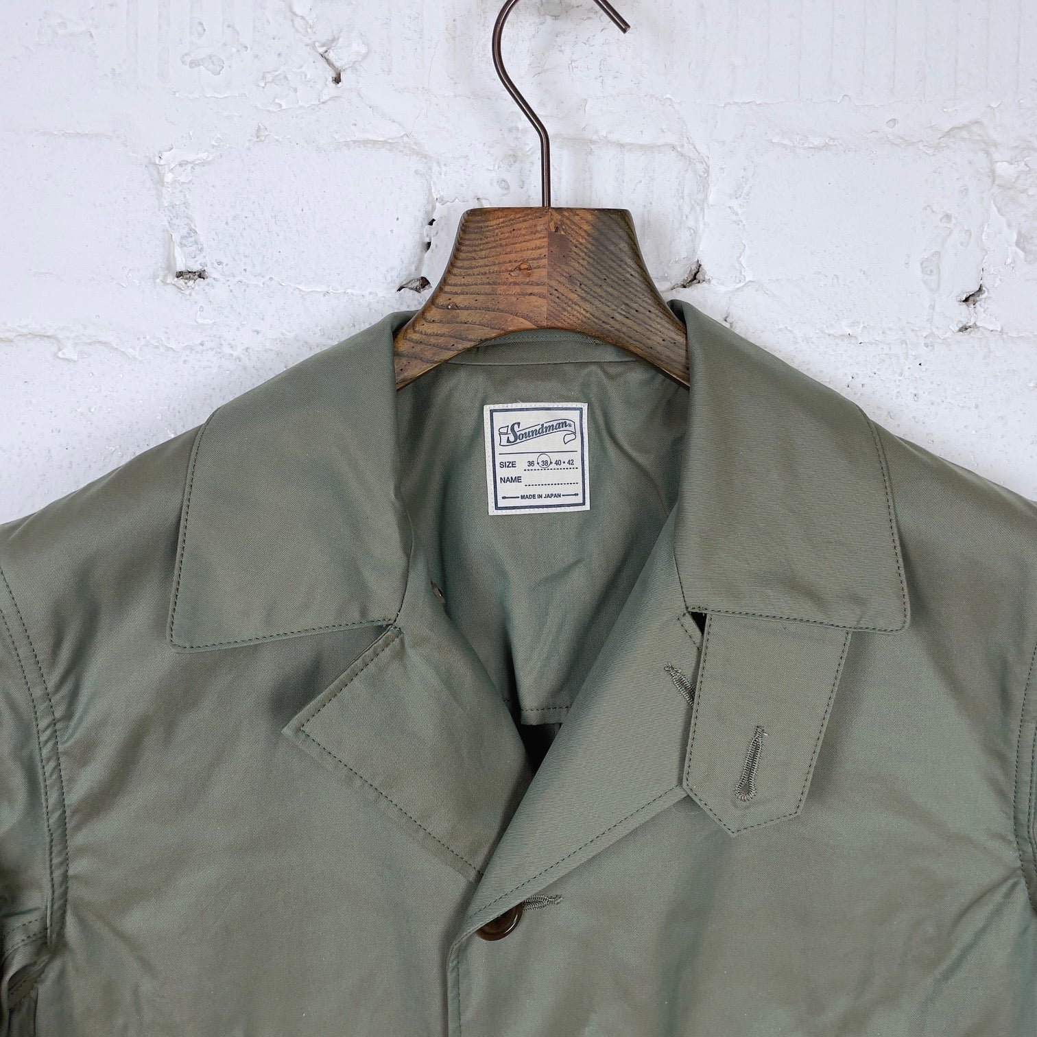 soundman | saab coat khaki - Image 5