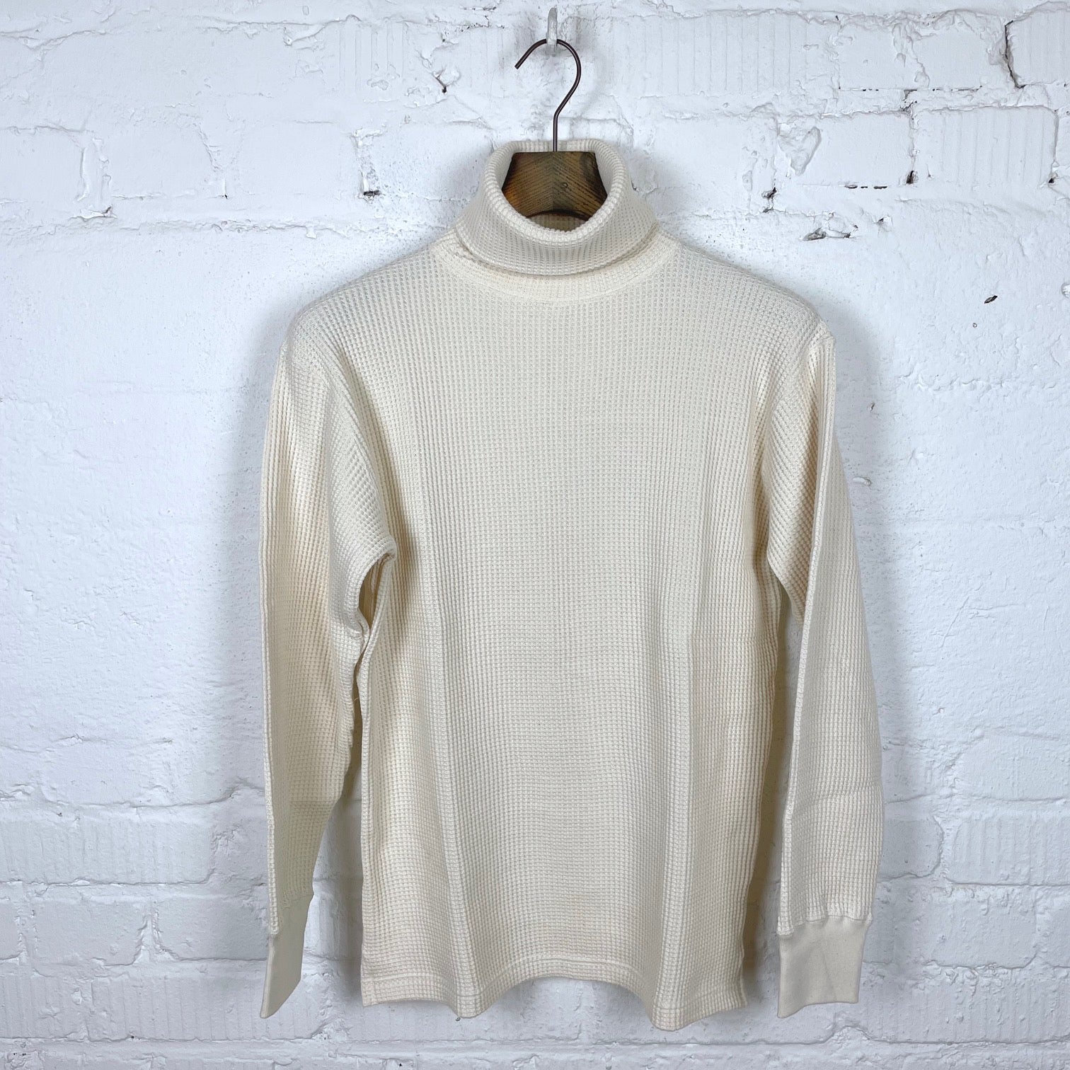 soundman | strand rollneck sweater ecru